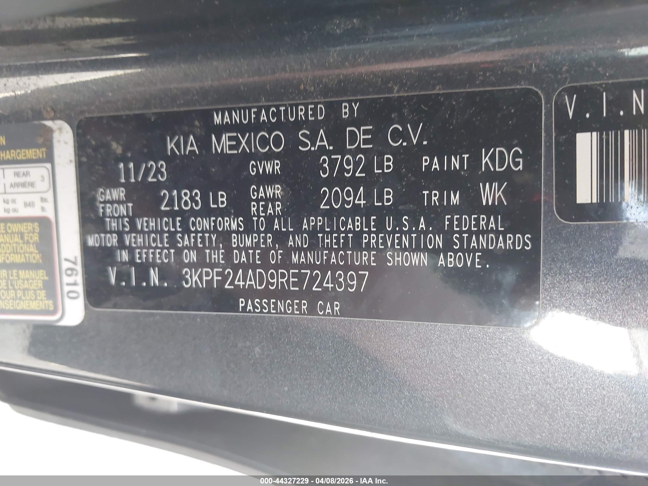 KIA FORTE image 9