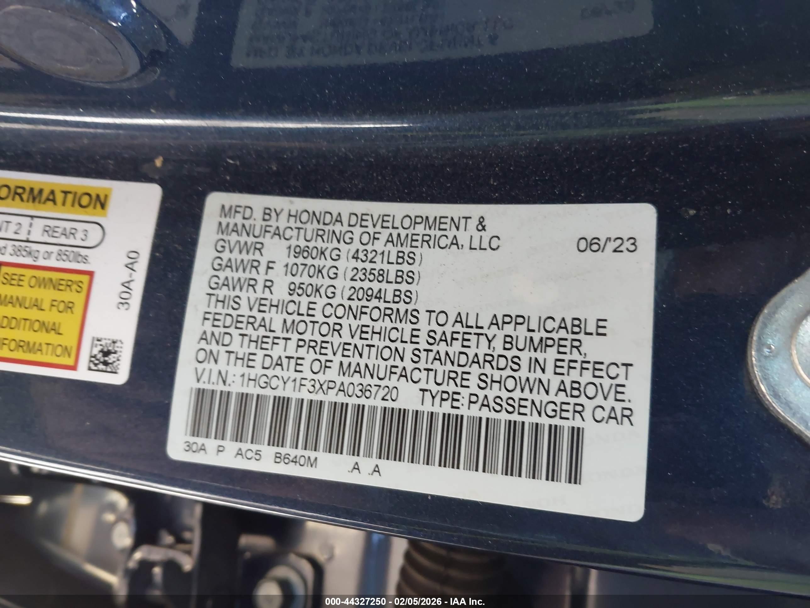 HONDA ACCORD image 9