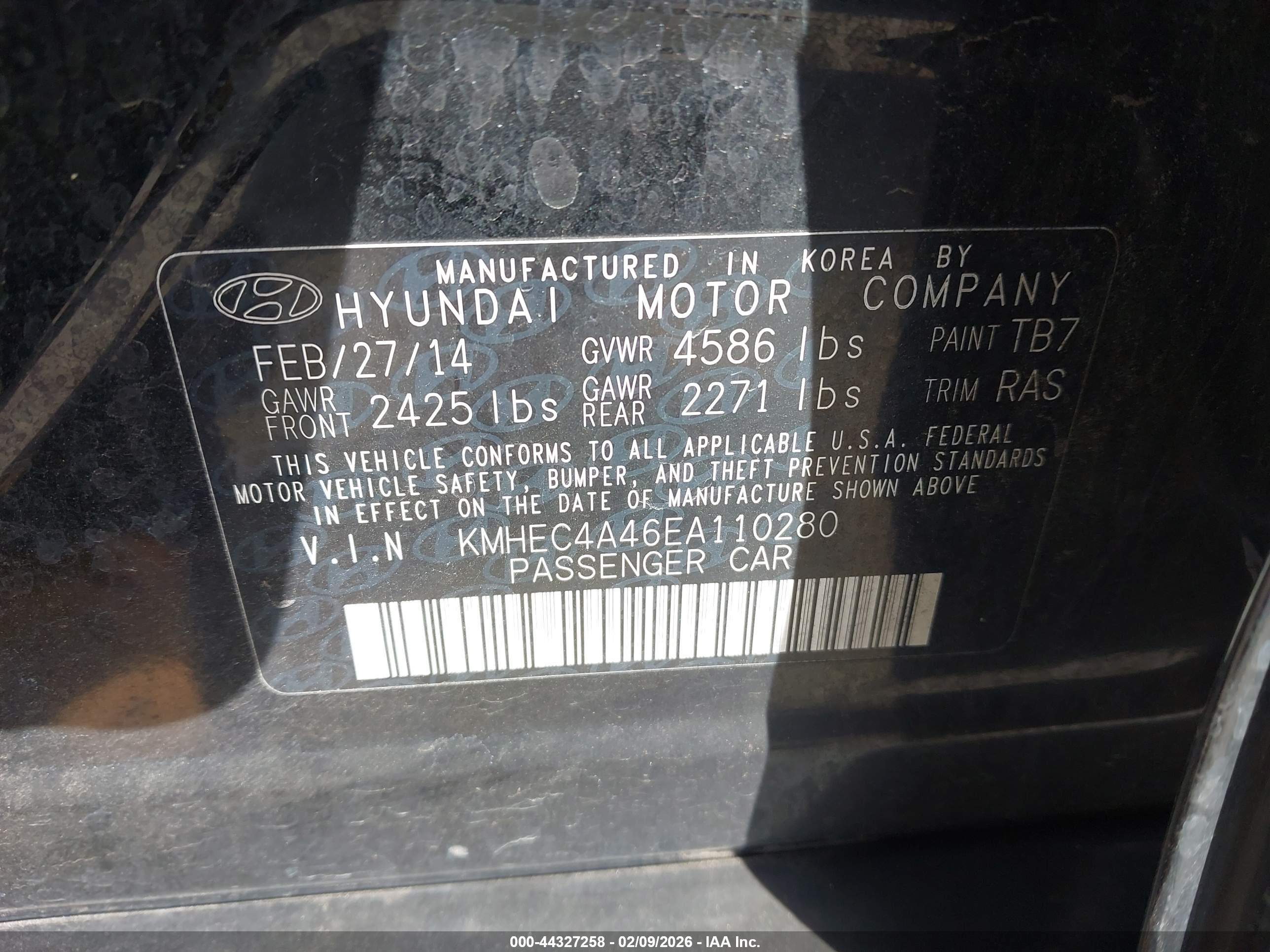HYUNDAI SONATA image 9