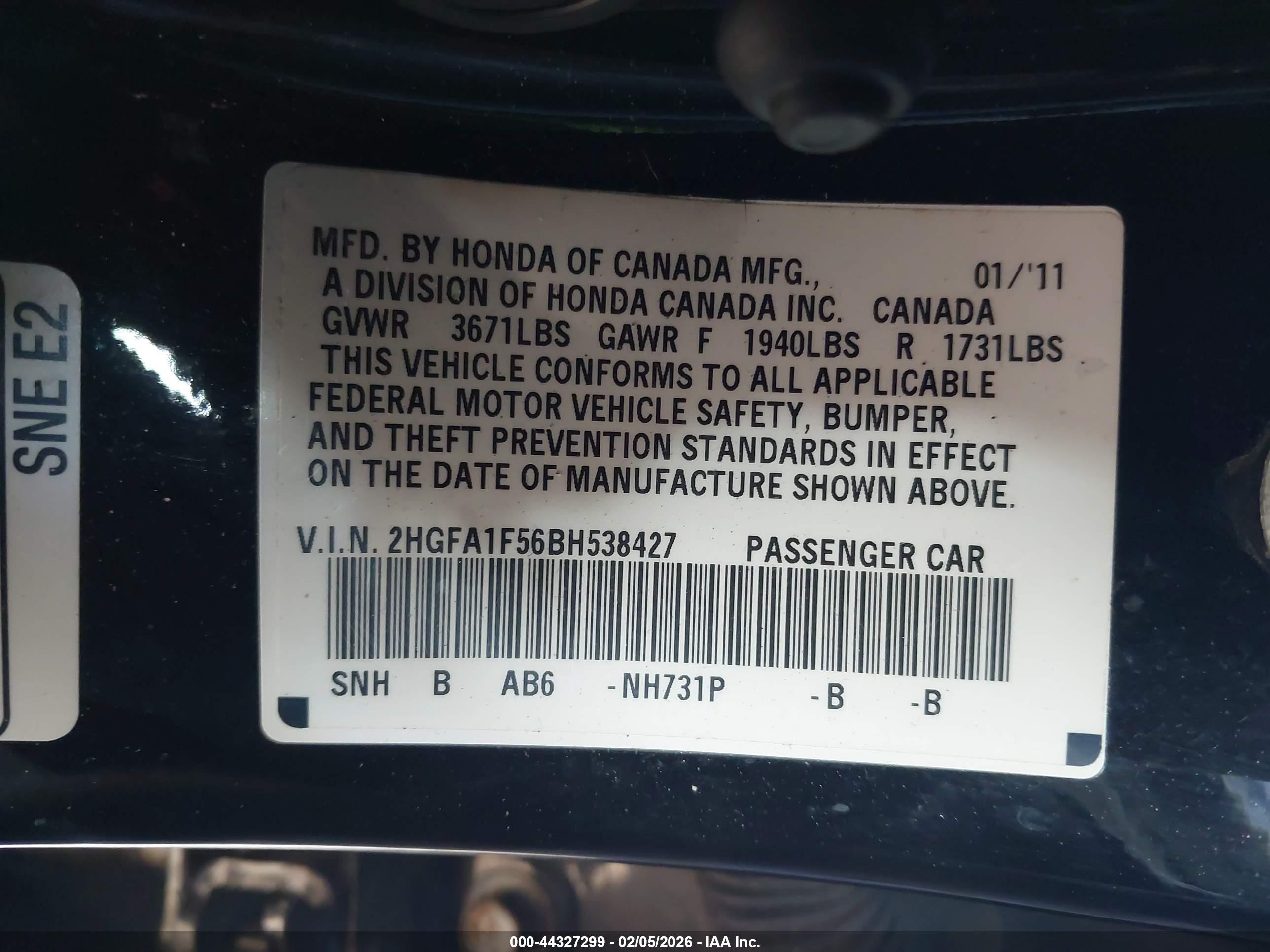 HONDA CIVIC image 9