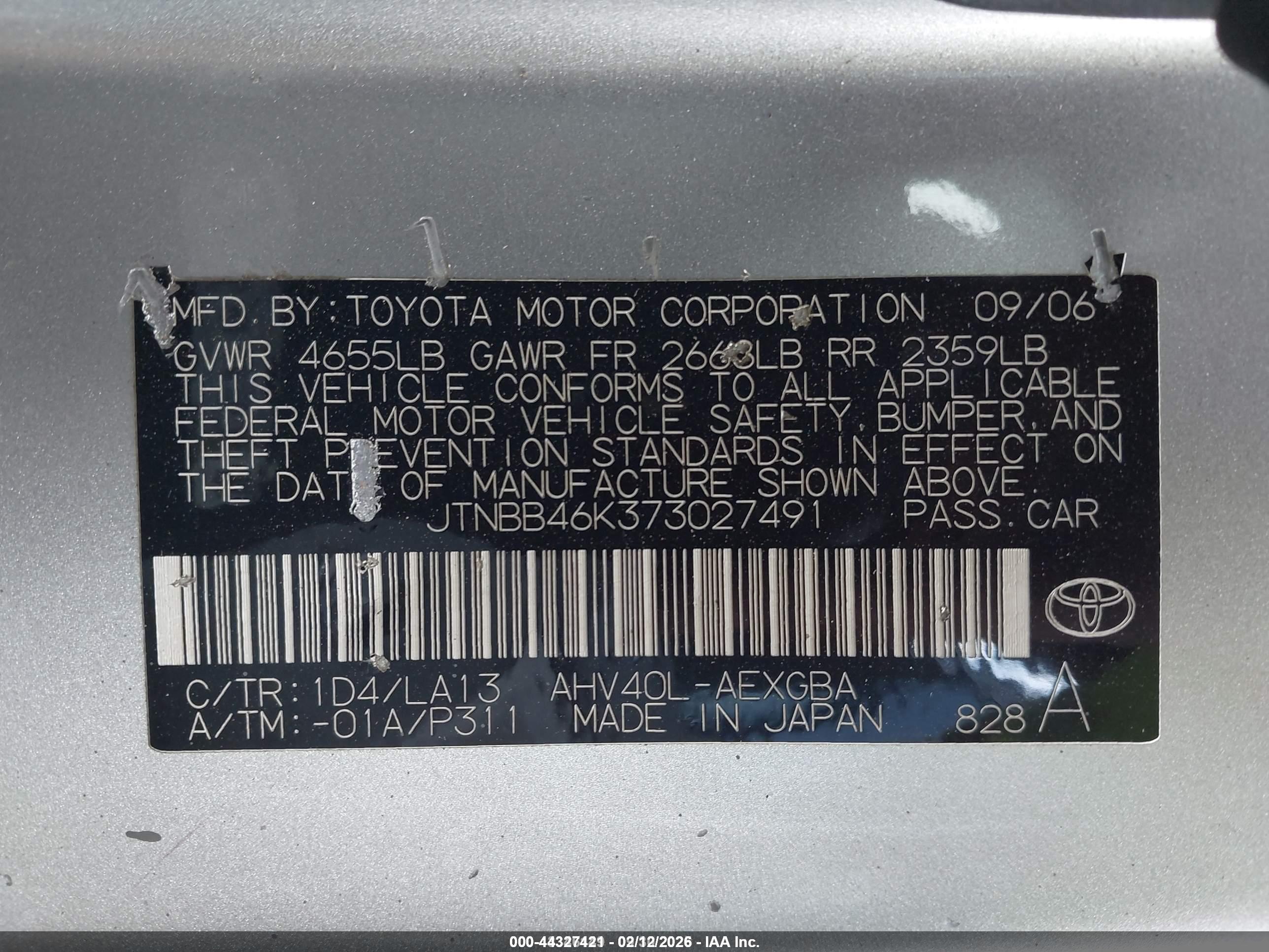 TOYOTA CAMRY image 9