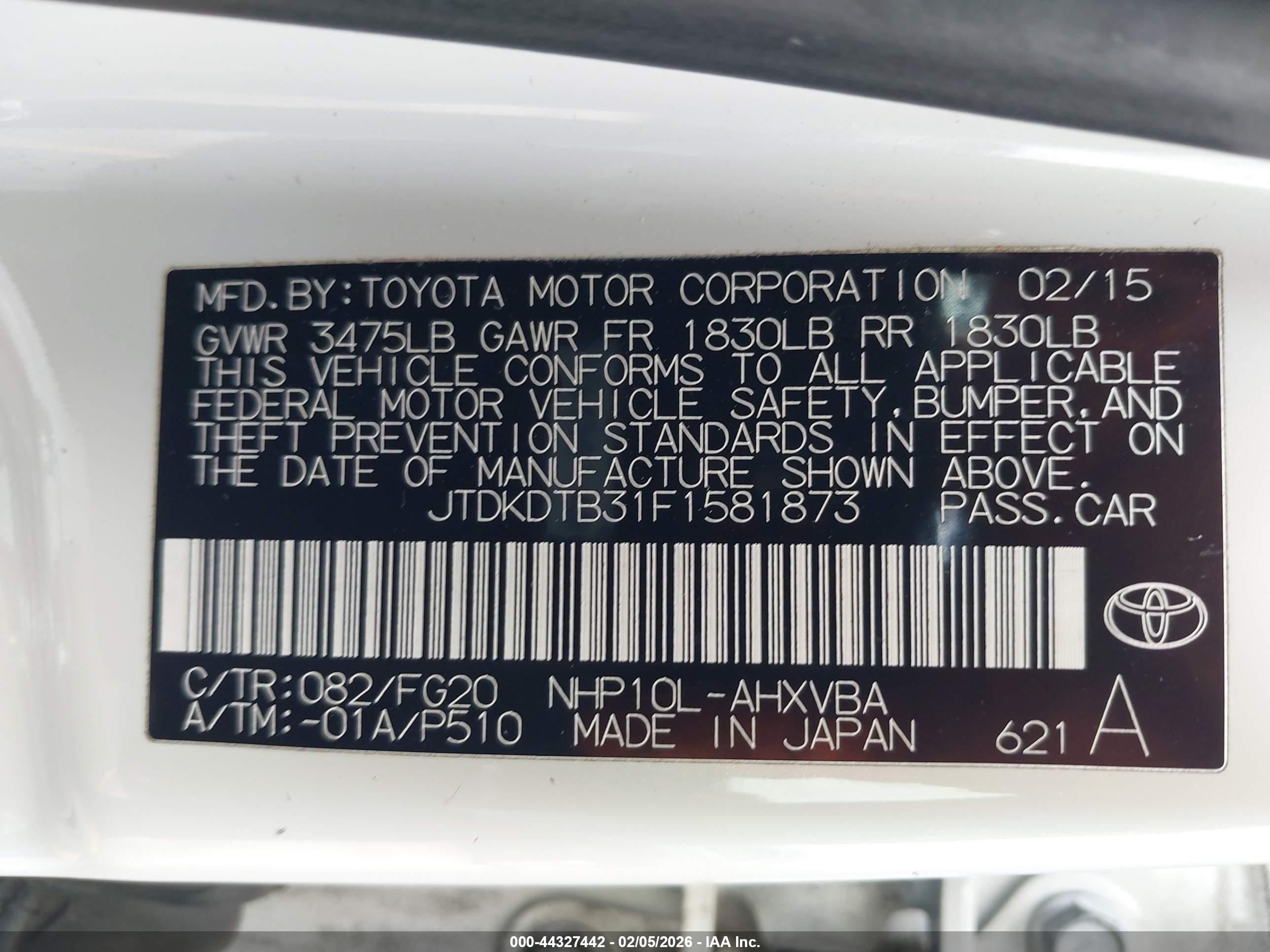 TOYOTA PRIUS image 9