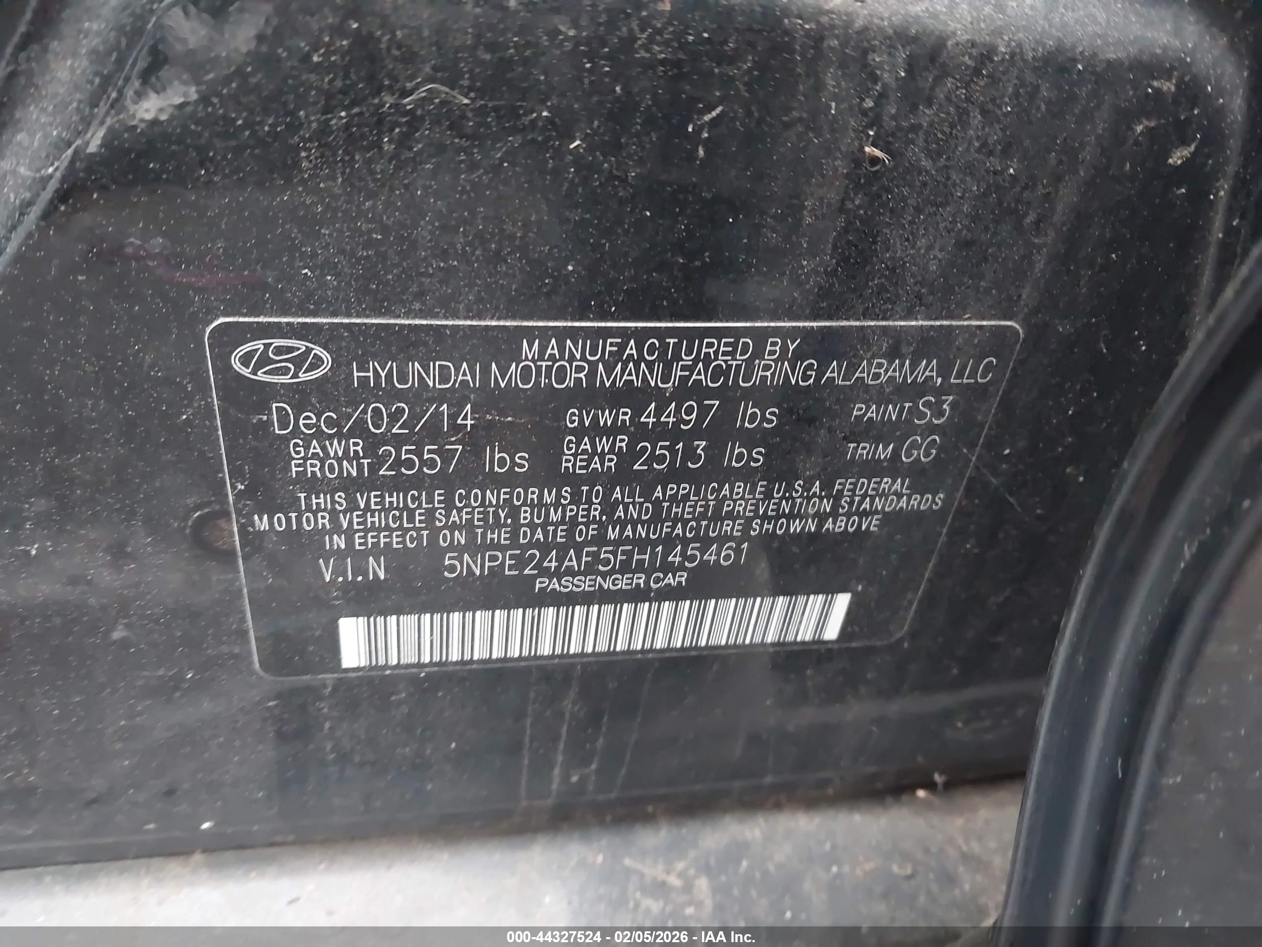 HYUNDAI SONATA image 9