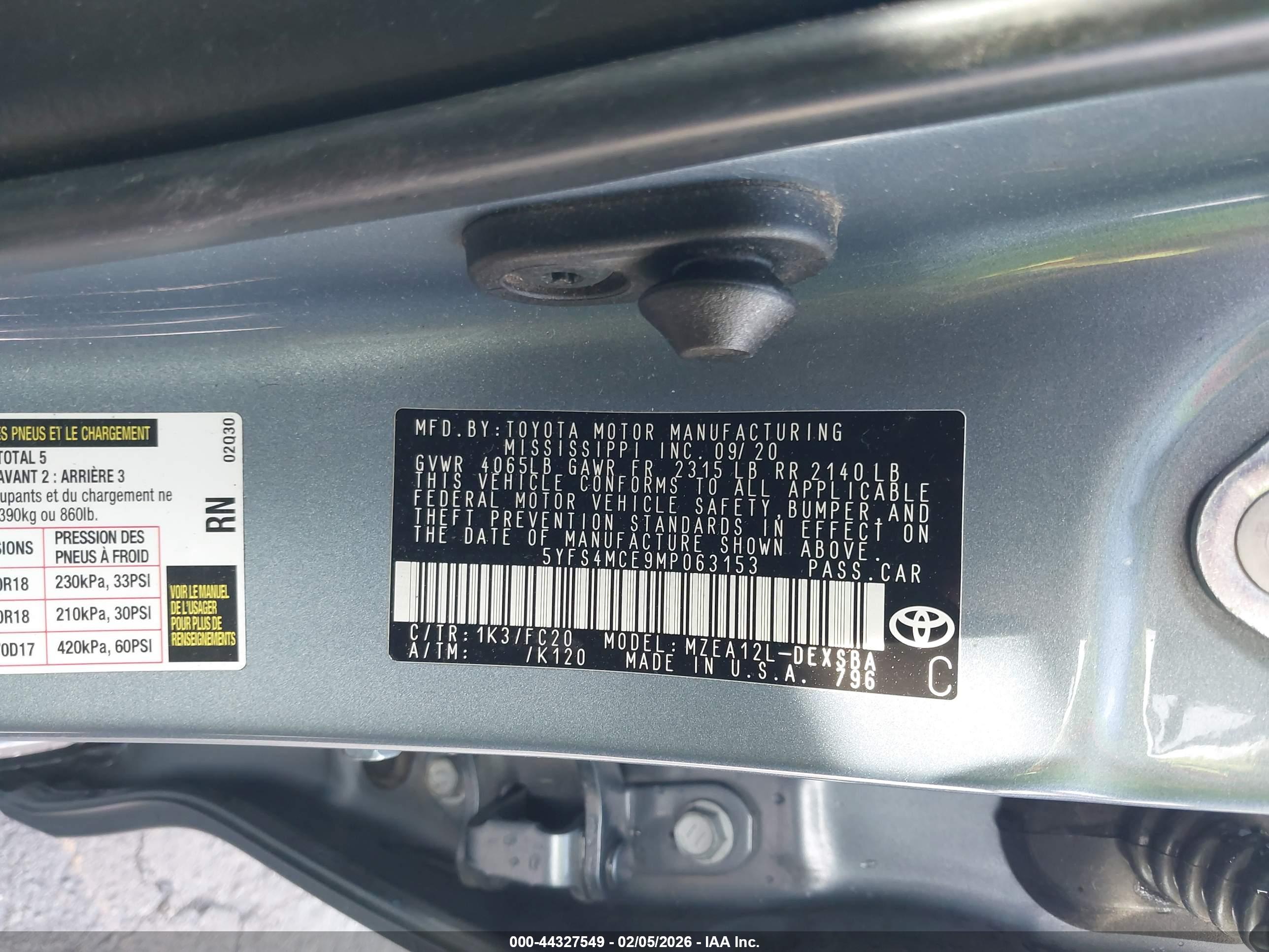 TOYOTA COROLLA image 9