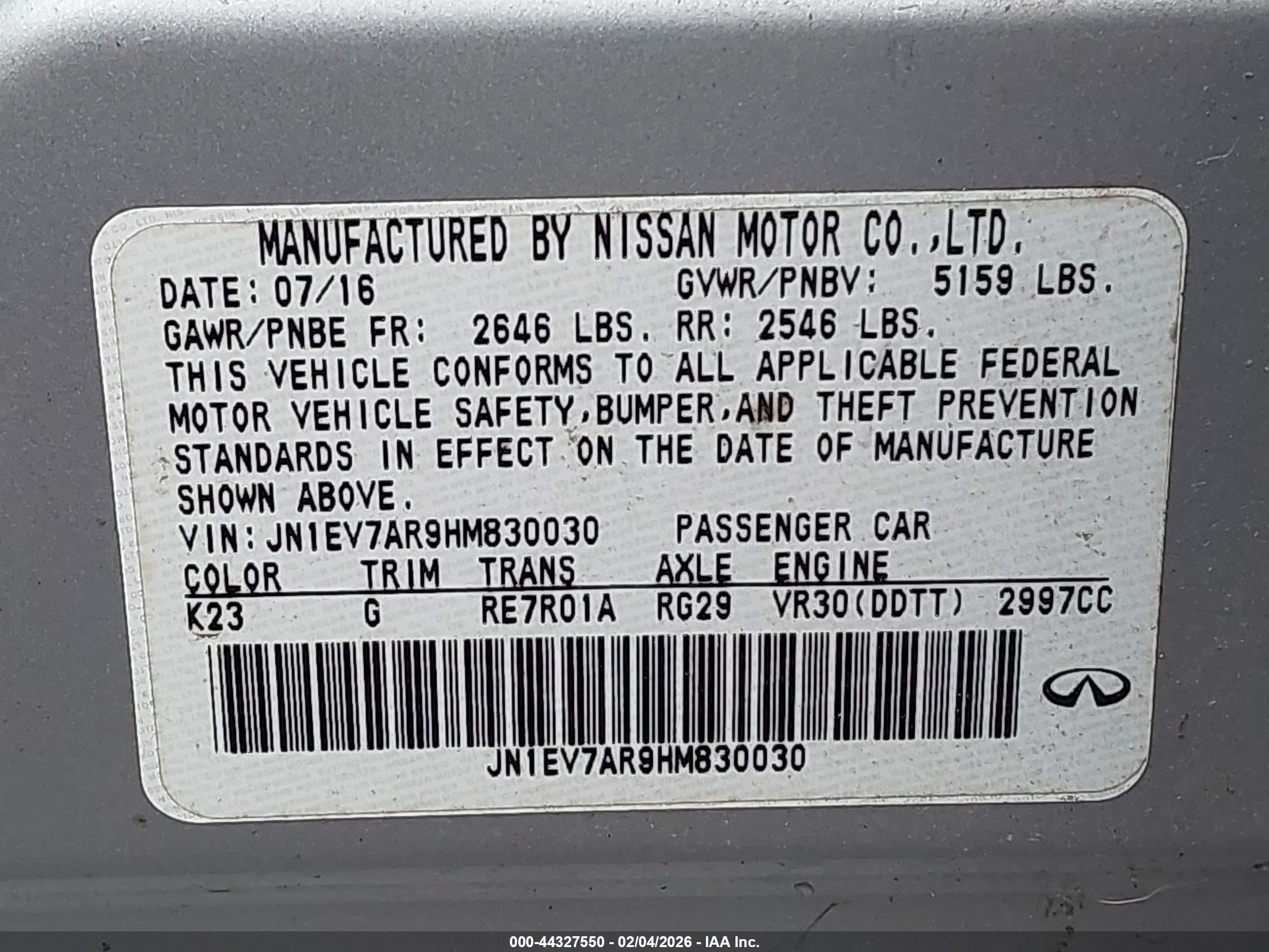 INFINITI Q50 image 9