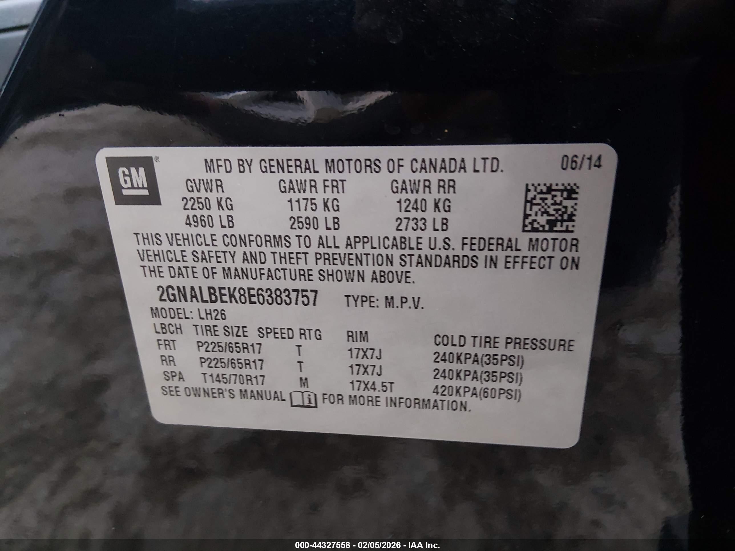 CHEVROLET EQUINOX image 9