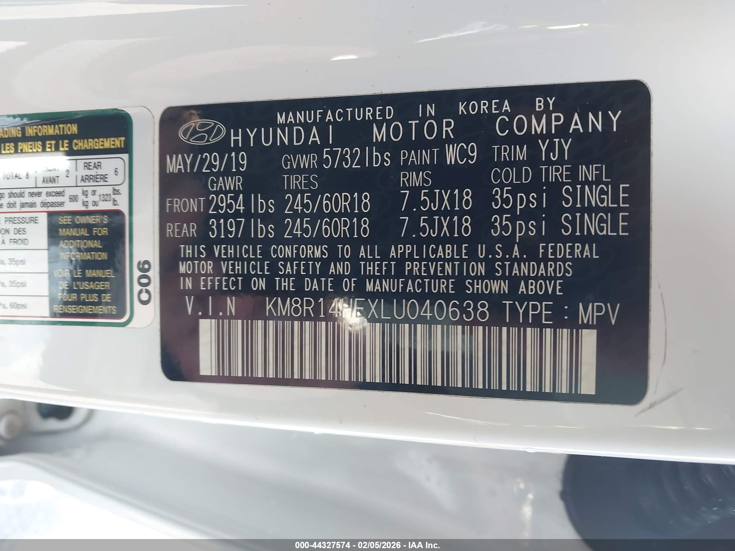 HYUNDAI PALISADE image 9