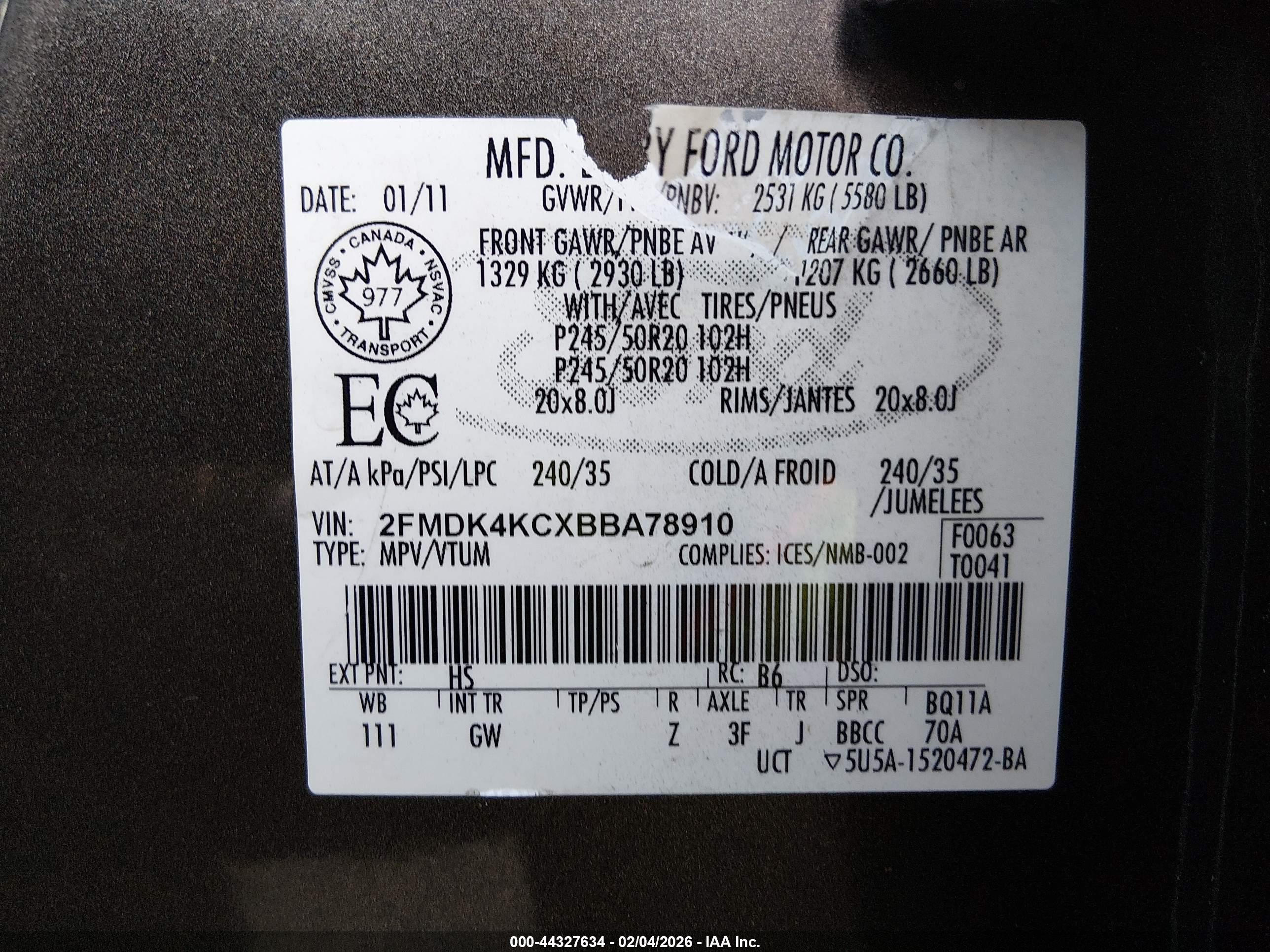 FORD EDGE image 9