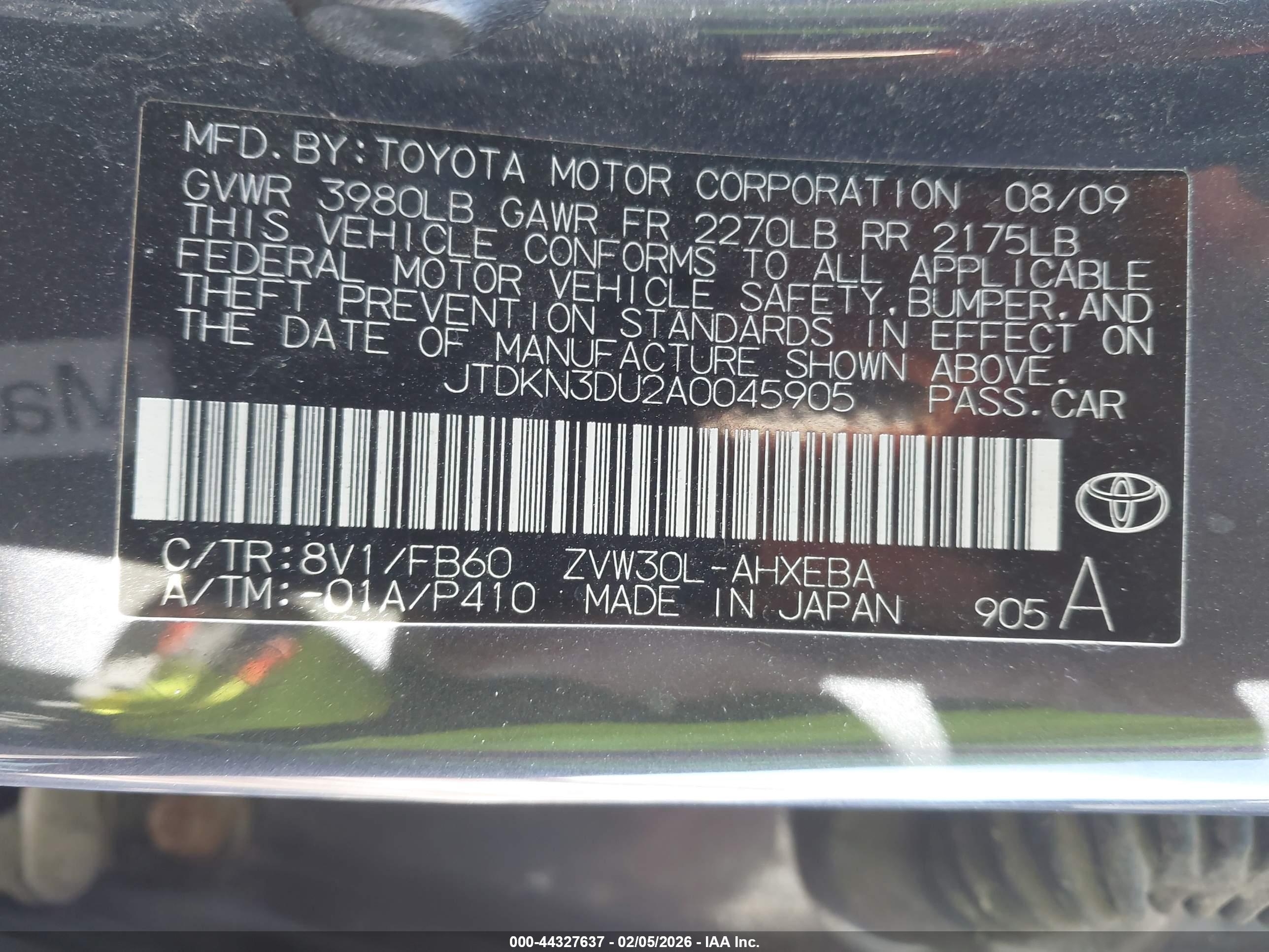 TOYOTA PRIUS image 9