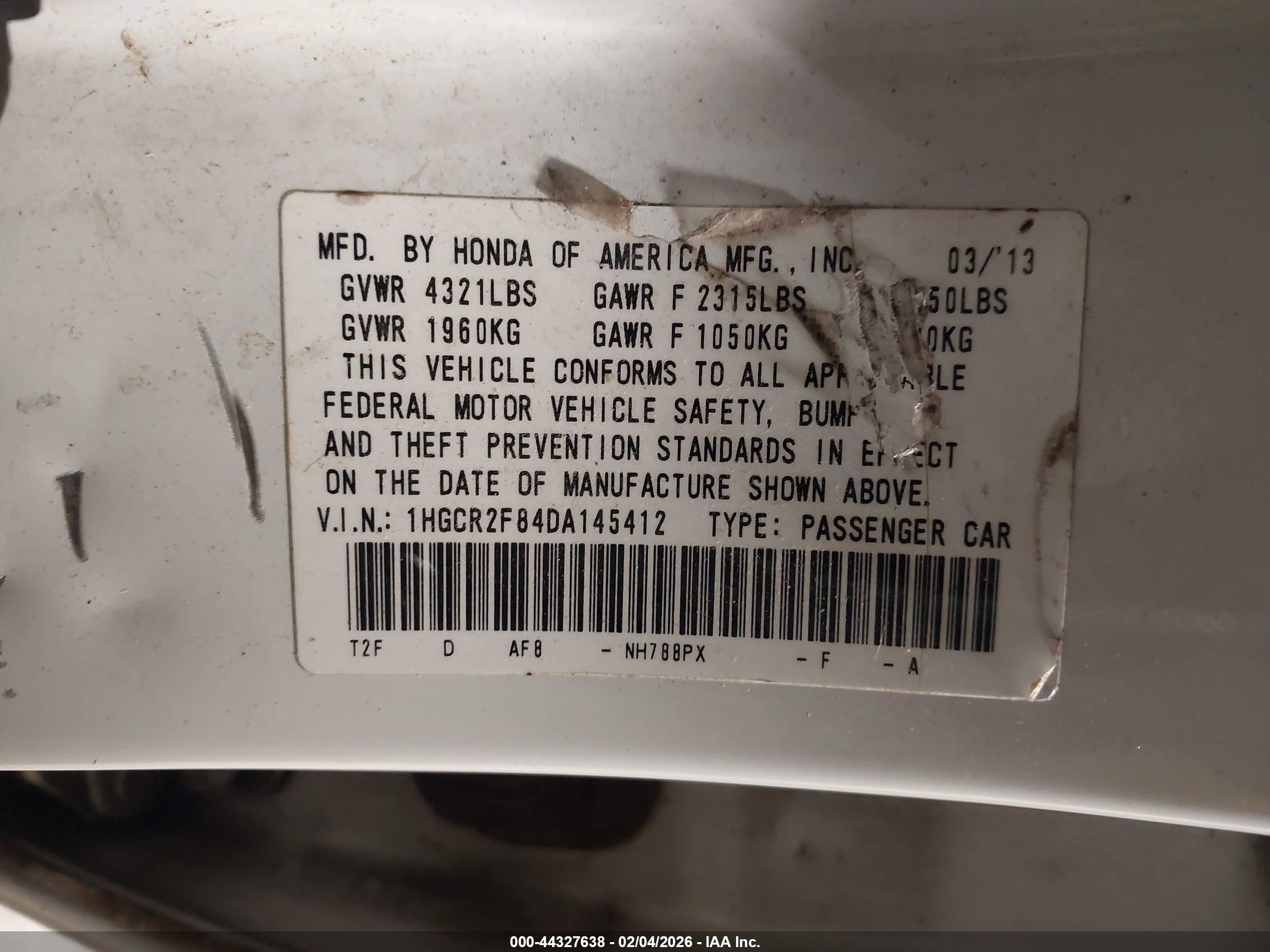 HONDA ACCORD image 9