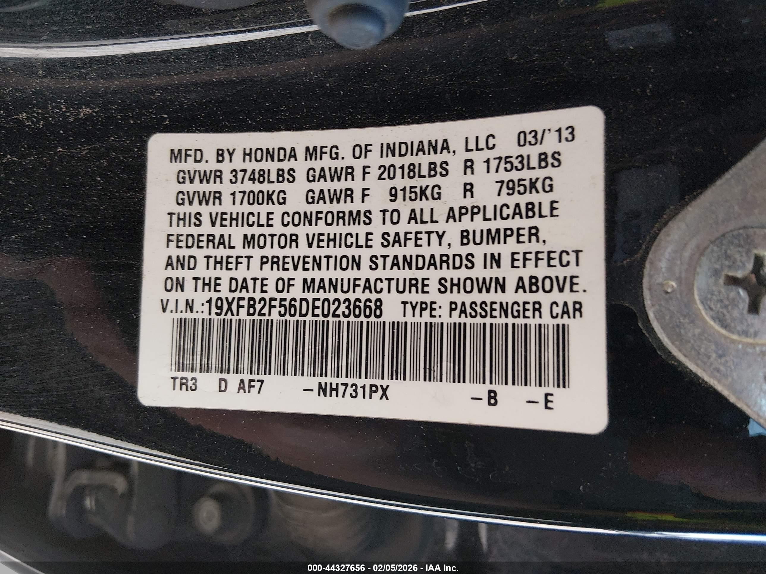 HONDA CIVIC image 9