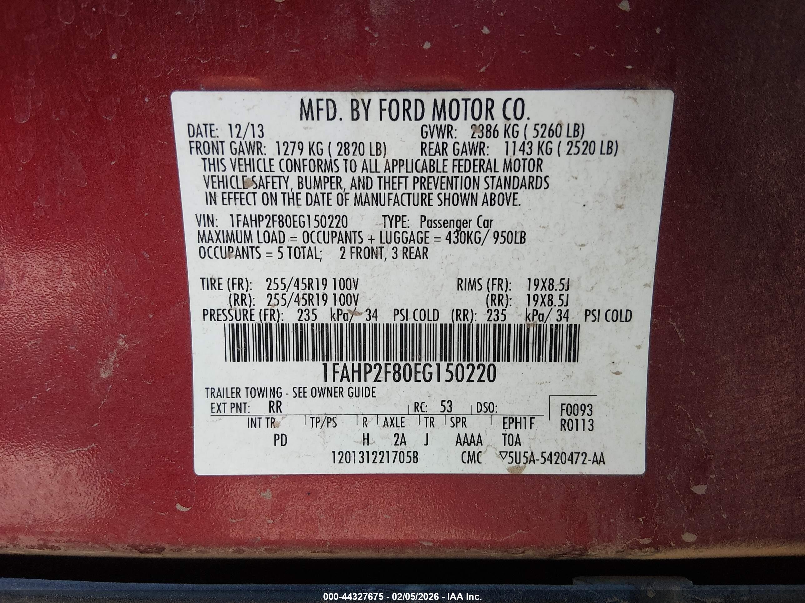 FORD TAURUS image 9