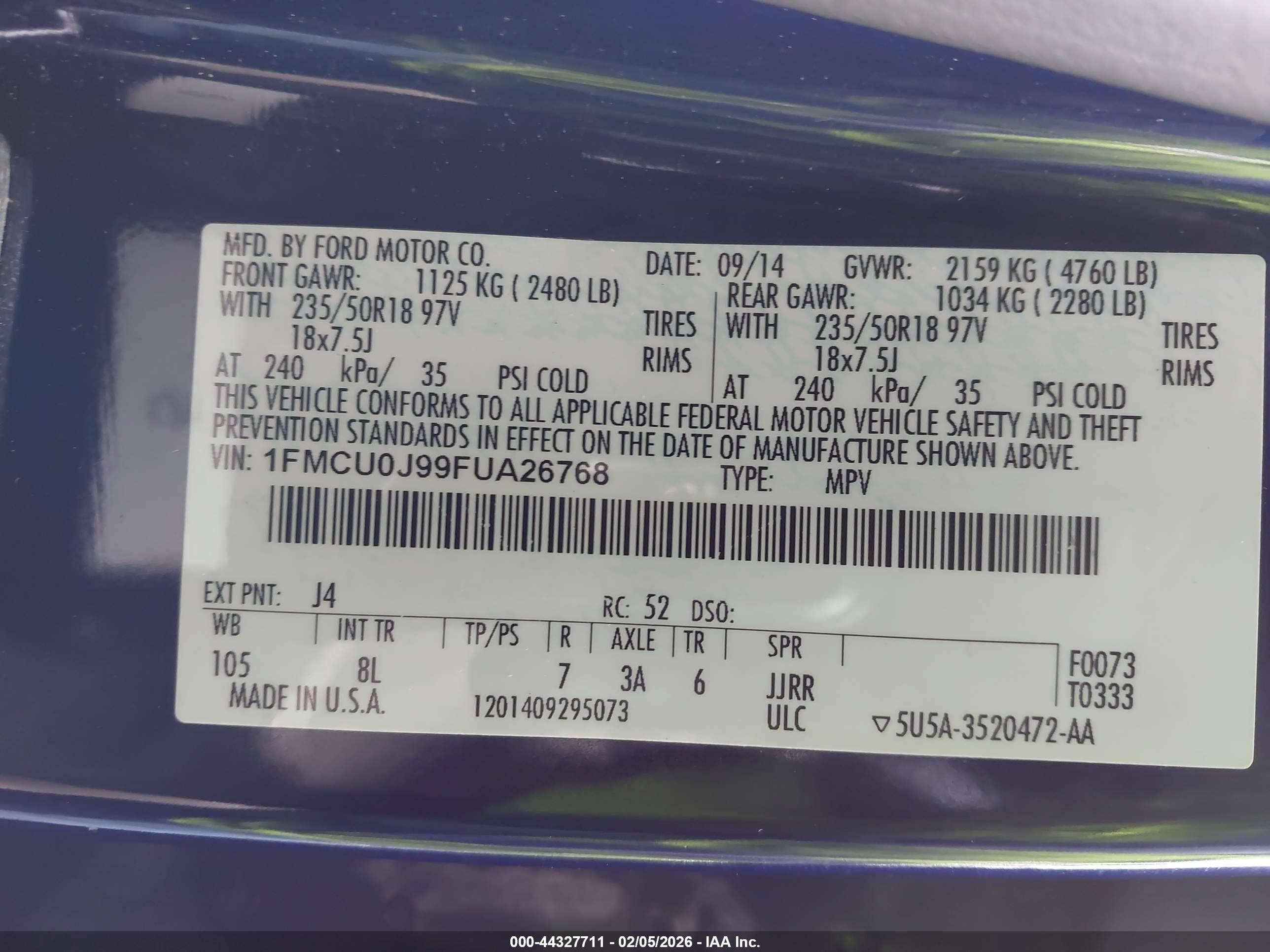 FORD ESCAPE image 9