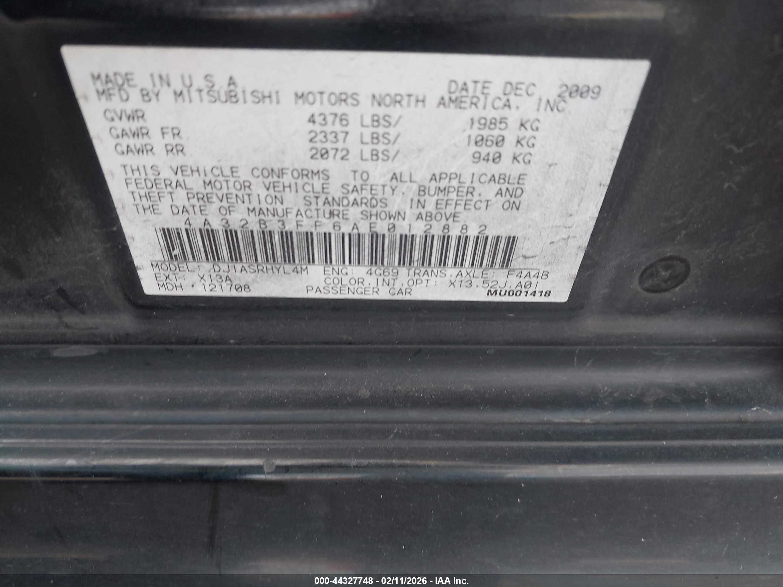 MITSUBISHI GALANT image 9