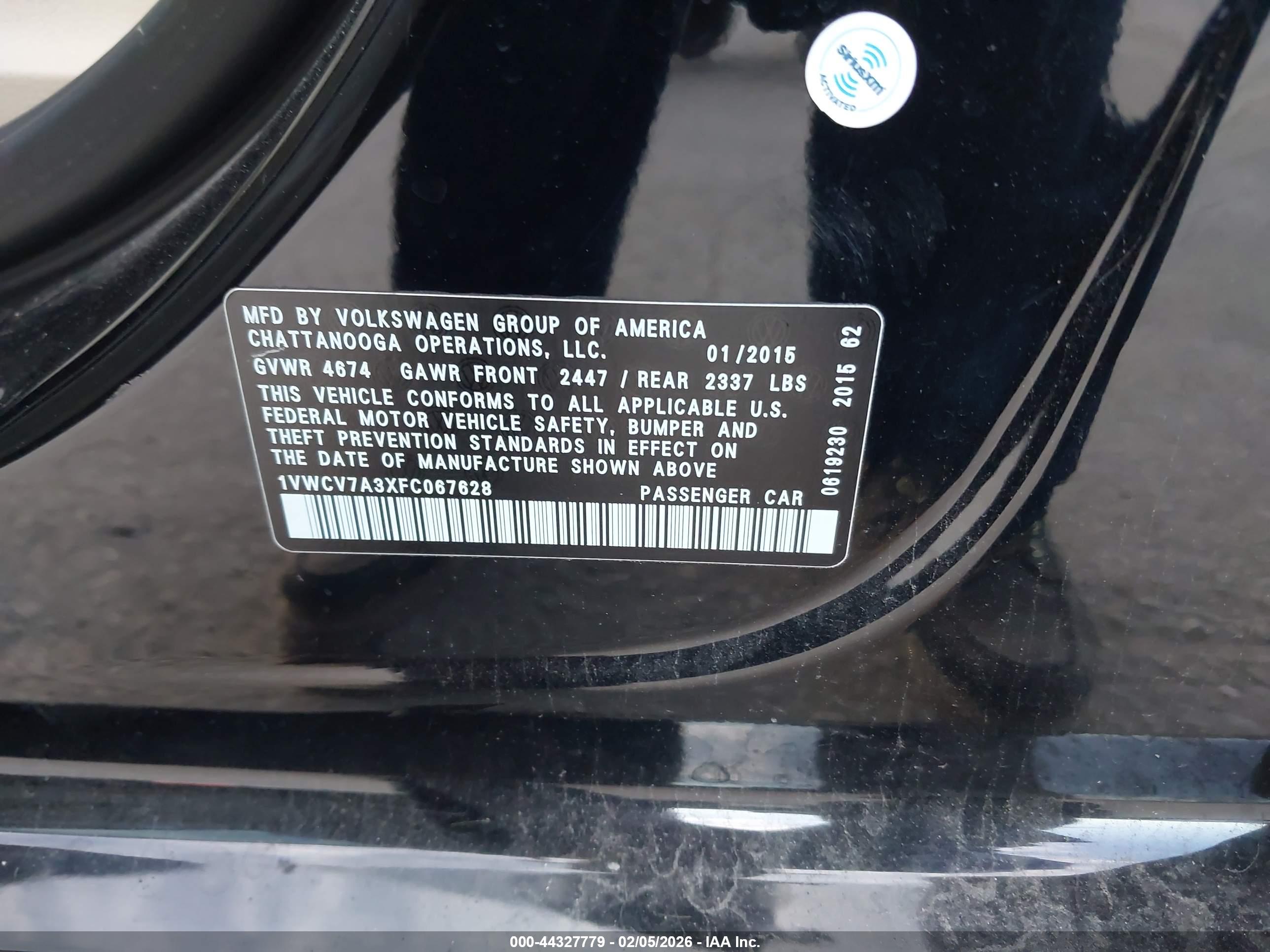 VOLKSWAGEN PASSAT image 9