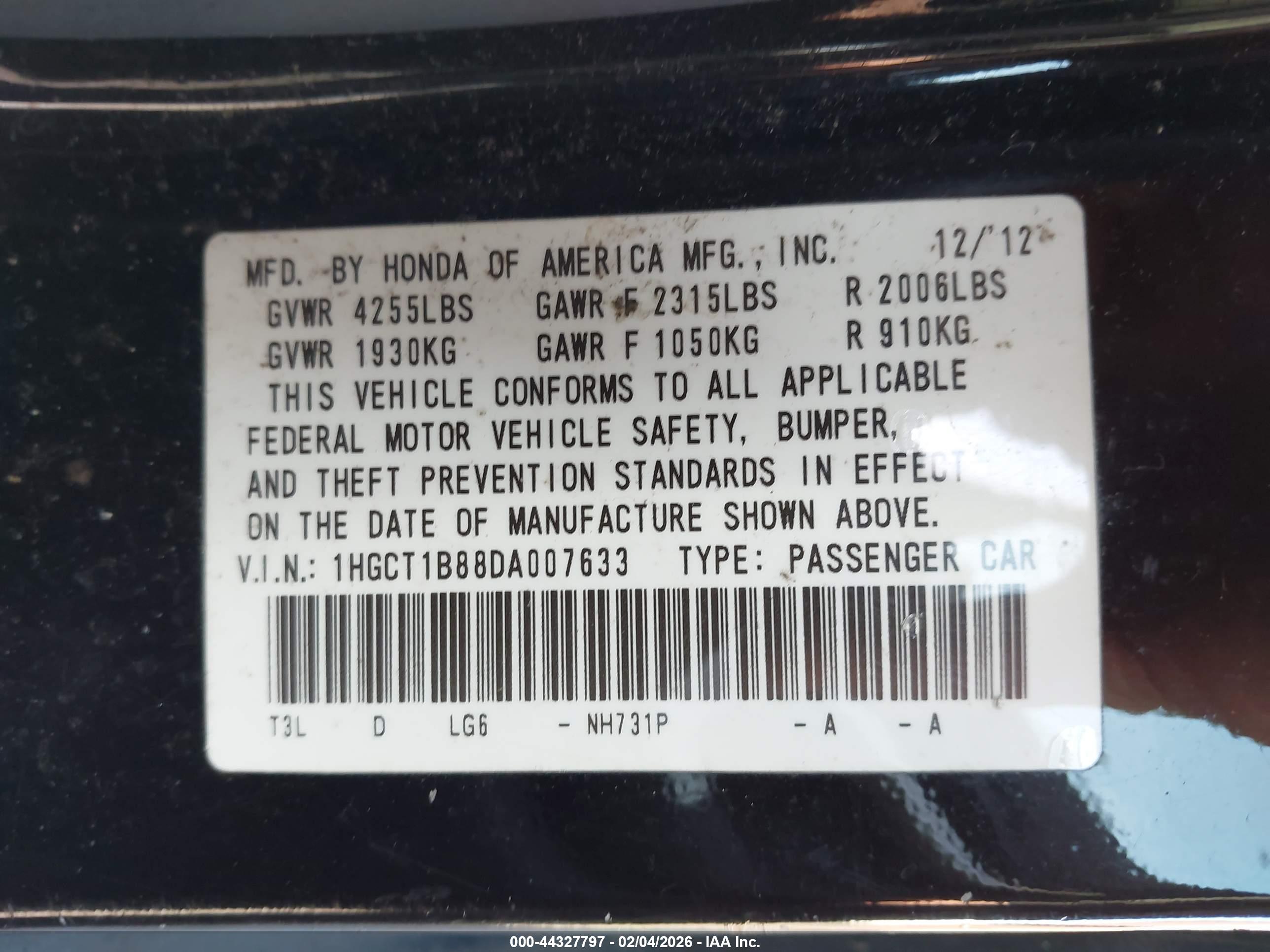 HONDA ACCORD image 9
