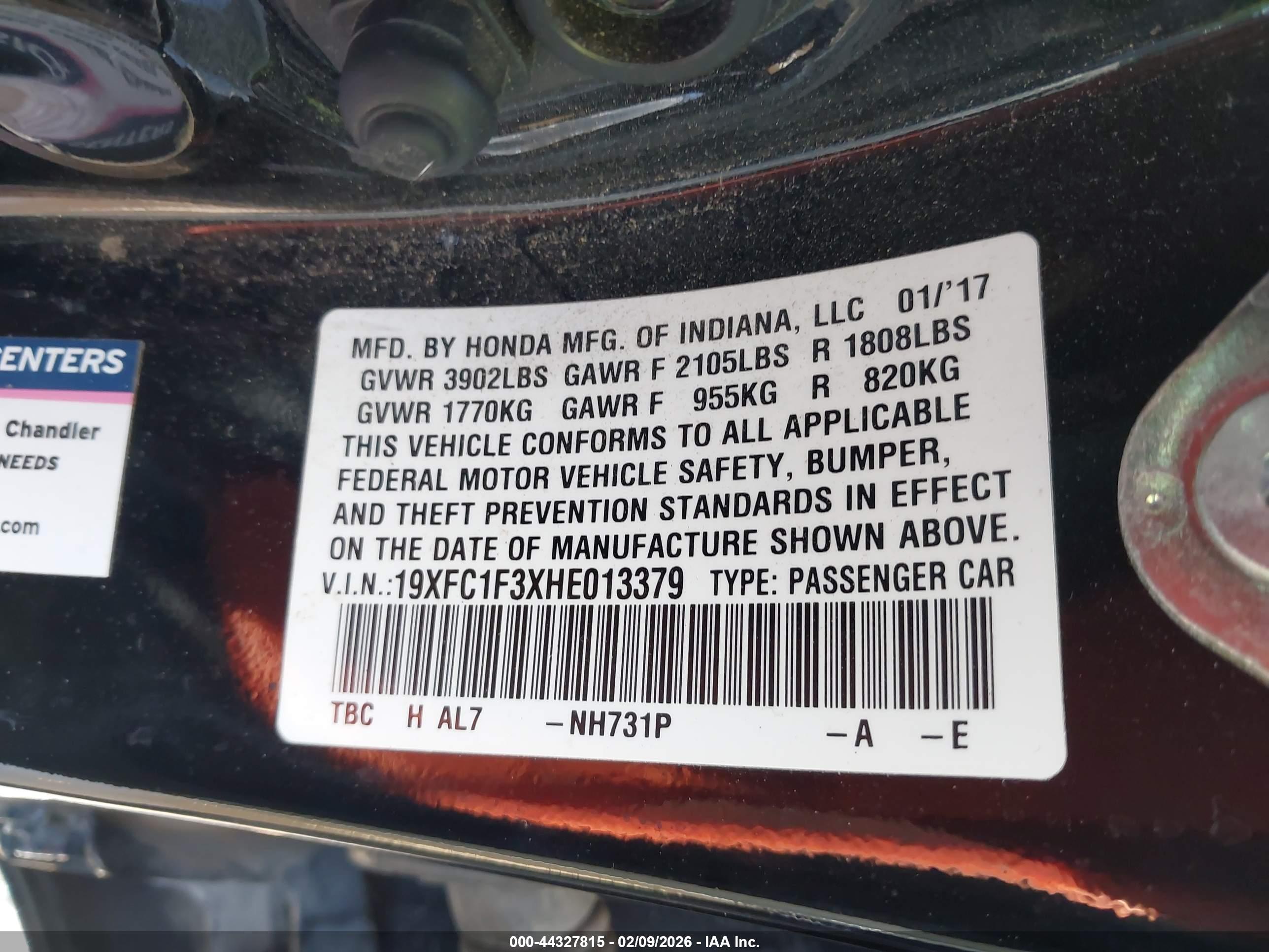 HONDA CIVIC image 9