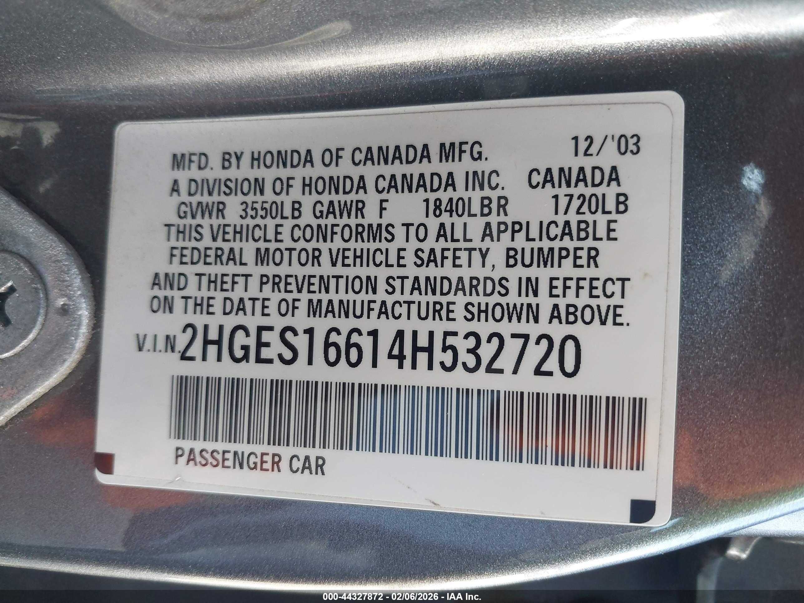 HONDA CIVIC image 9
