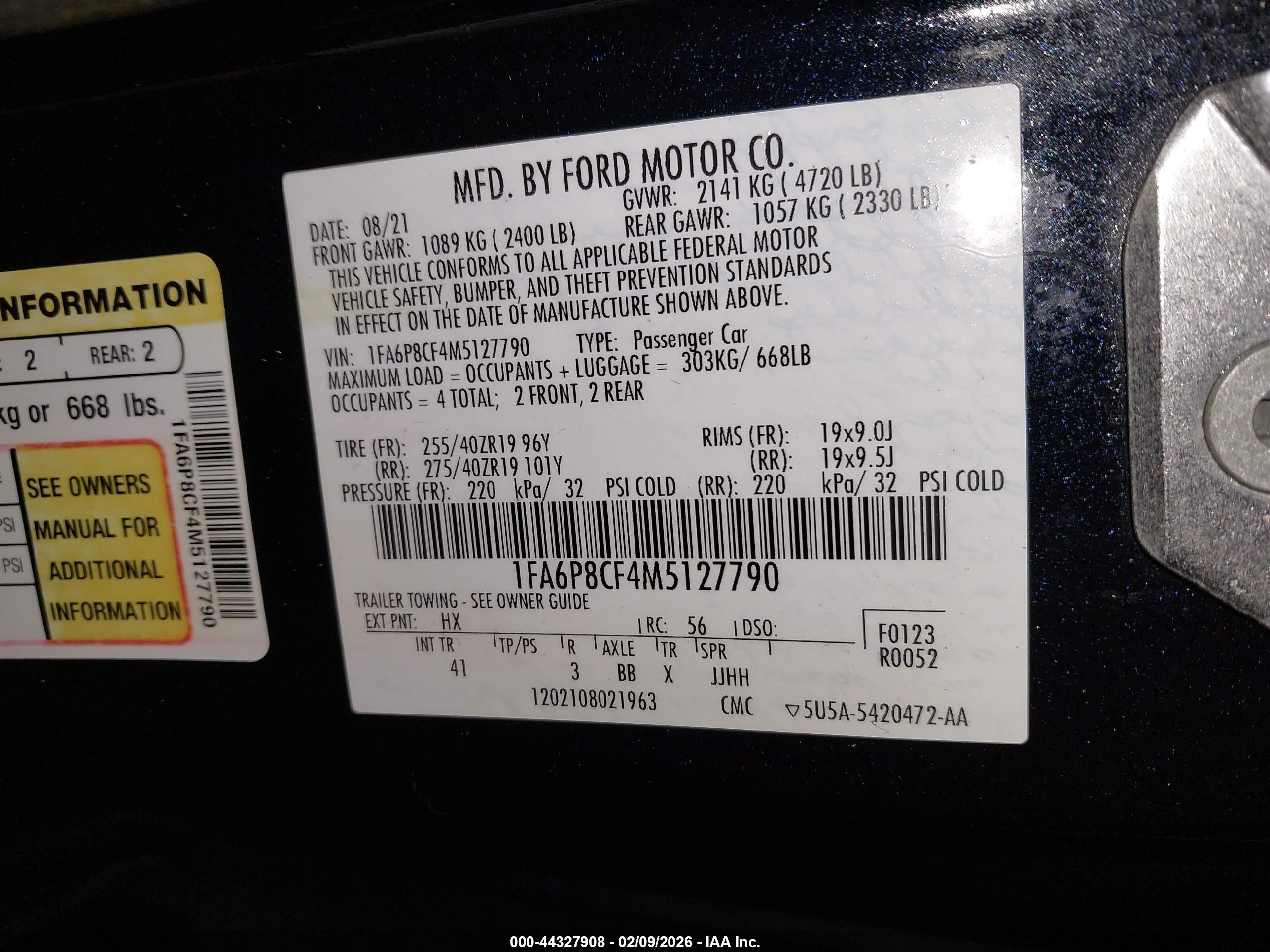 FORD MUSTANG image 9