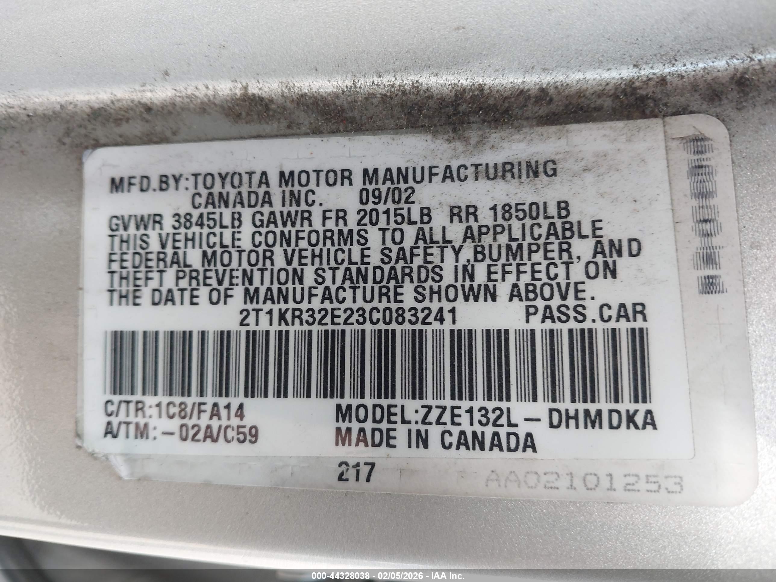 TOYOTA MATRIX image 9