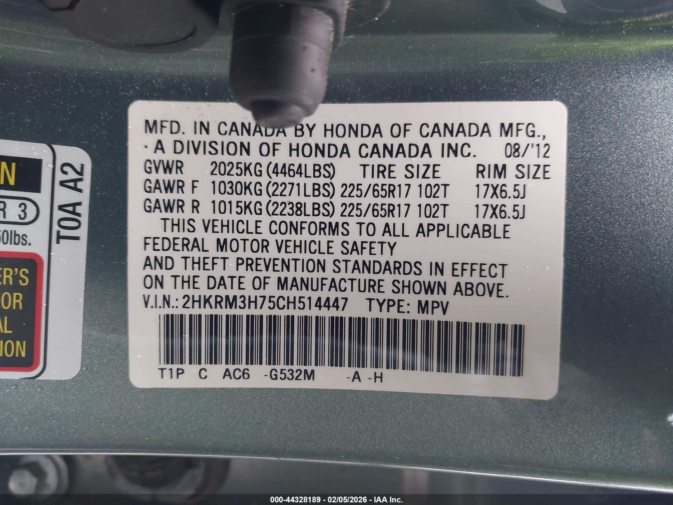 HONDA CR-V image 9