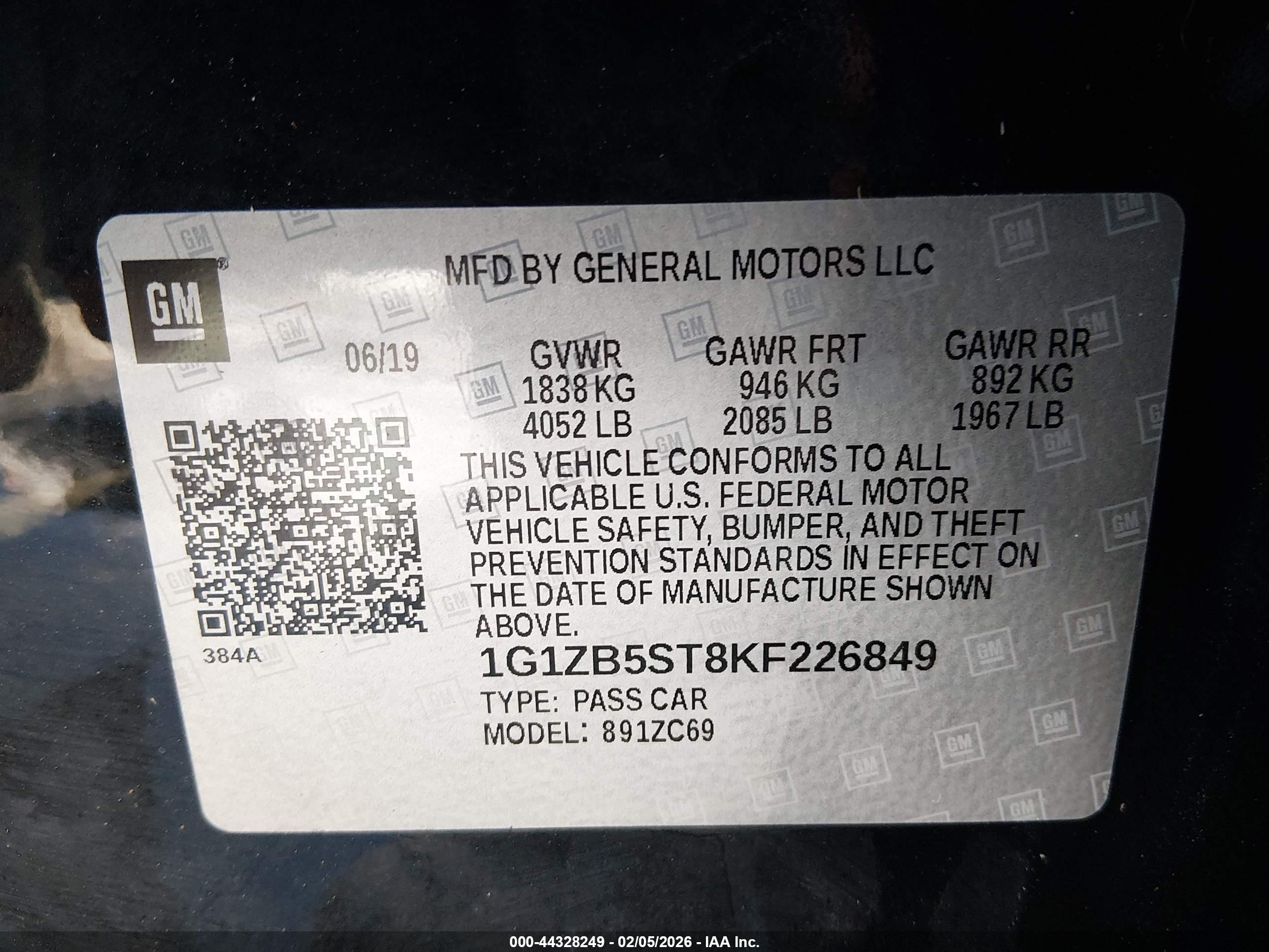 CHEVROLET MALIBU image 9