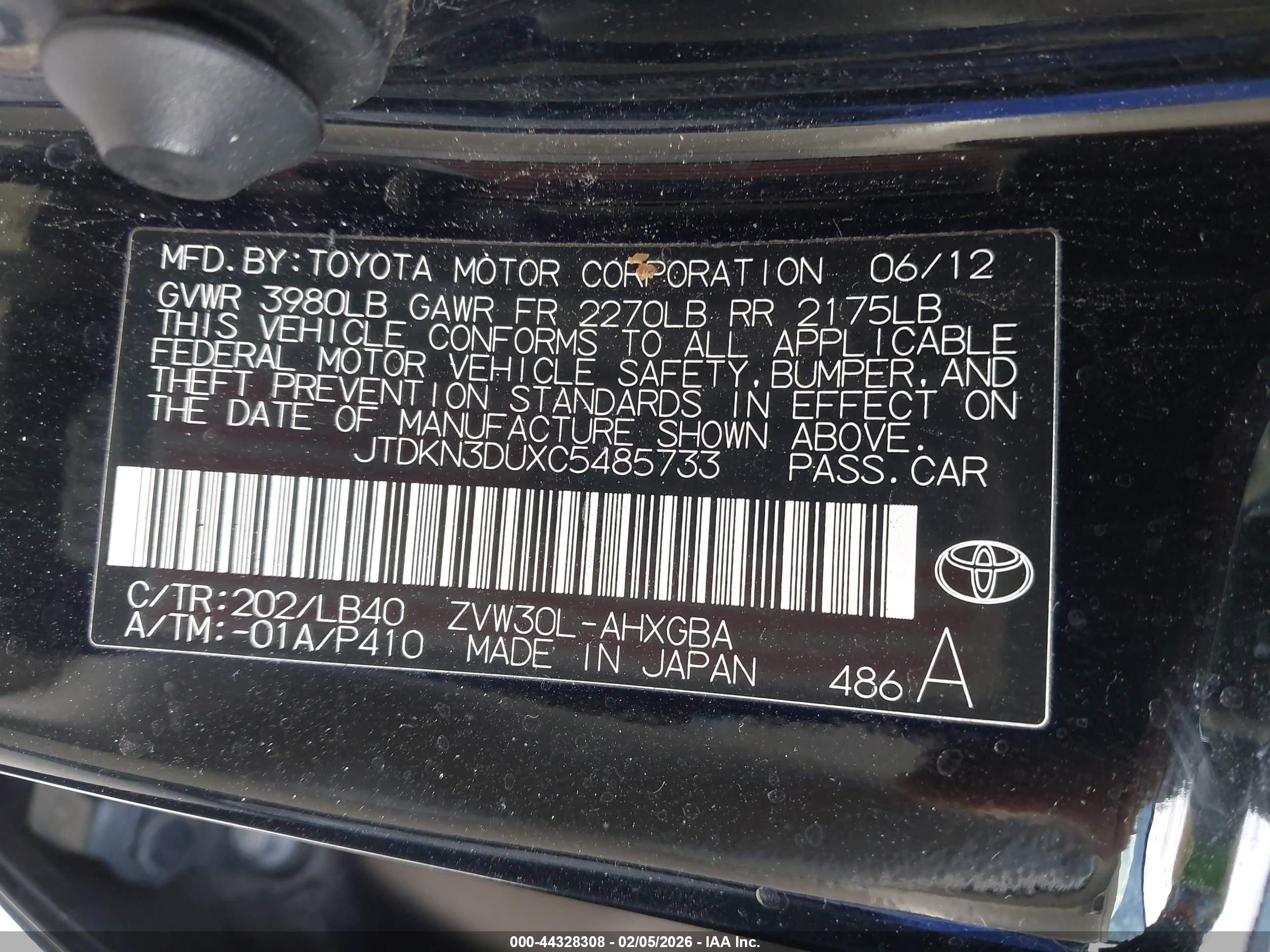 TOYOTA PRIUS image 9
