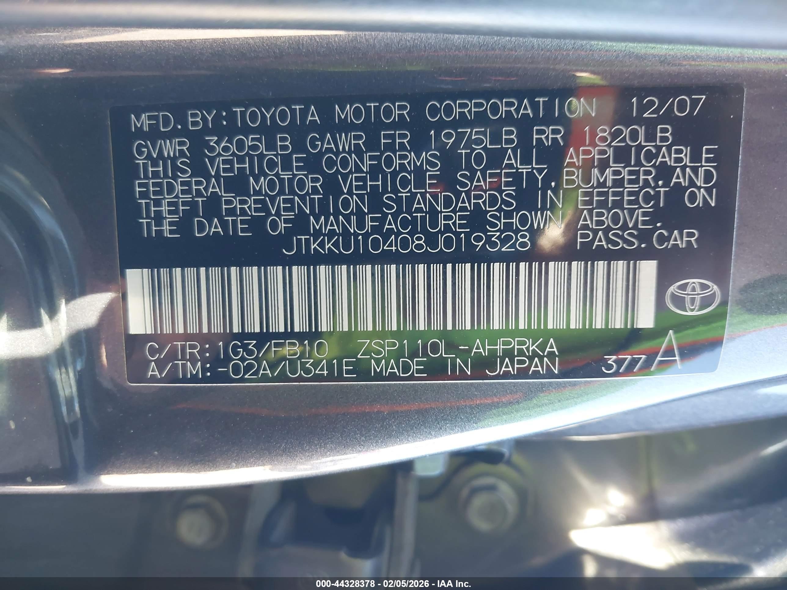 SCION XD image 9