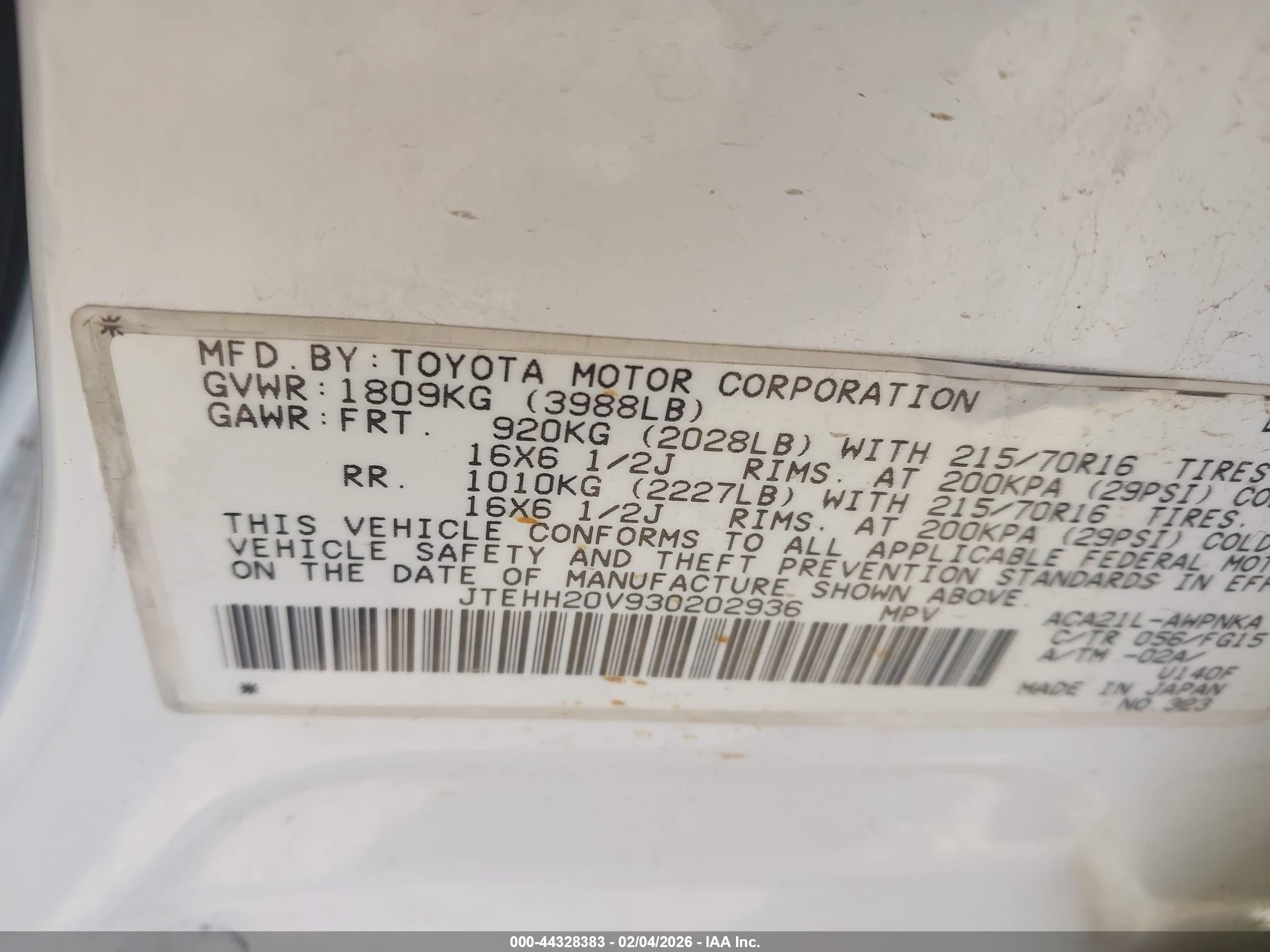 TOYOTA RAV4 image 9