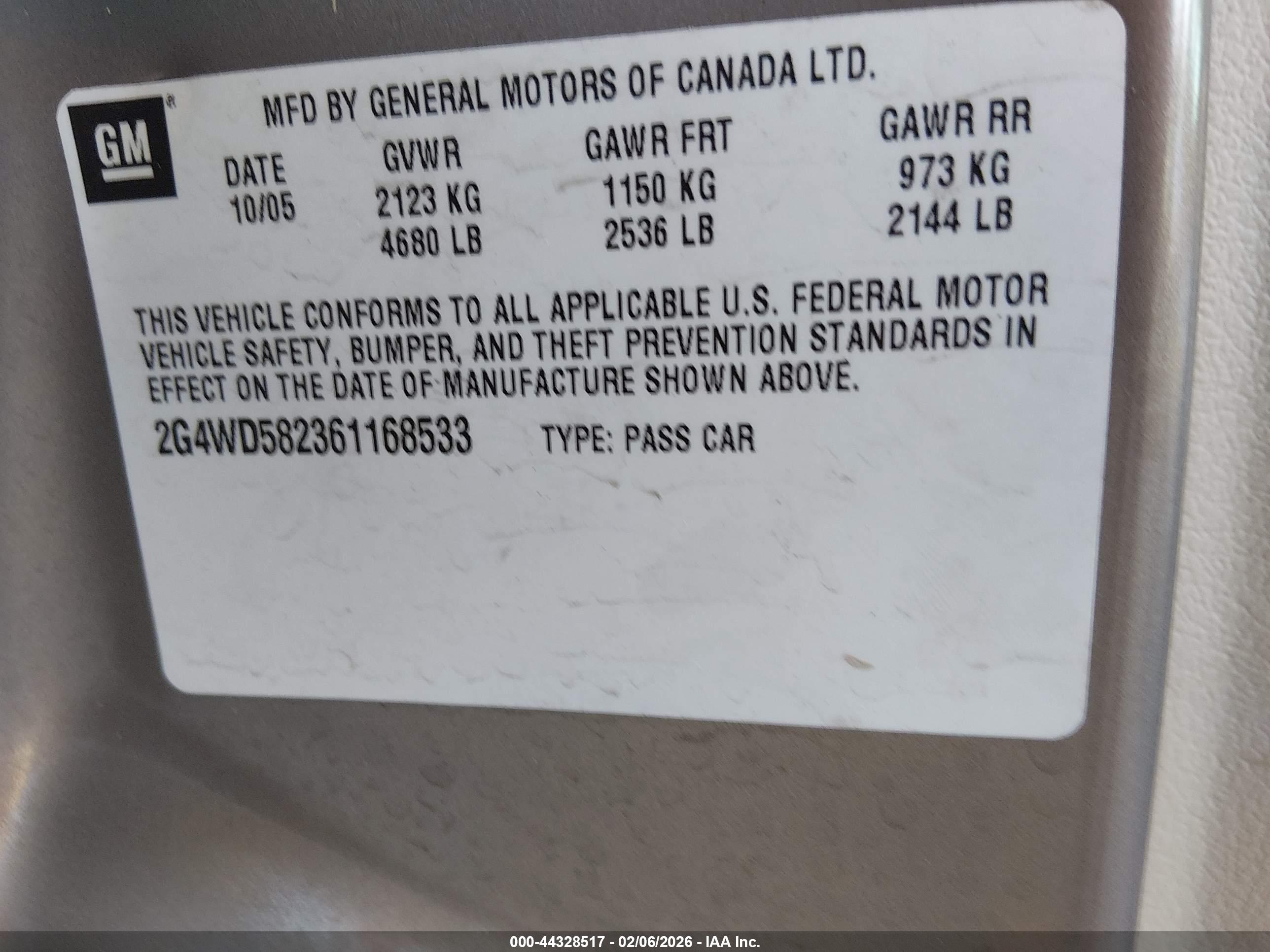 BUICK LACROSSE image 9