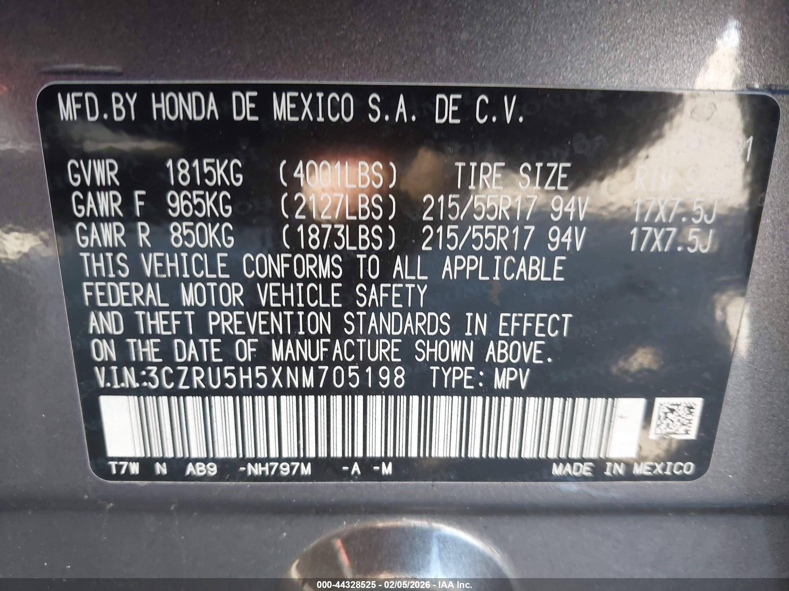 HONDA HR-V image 9