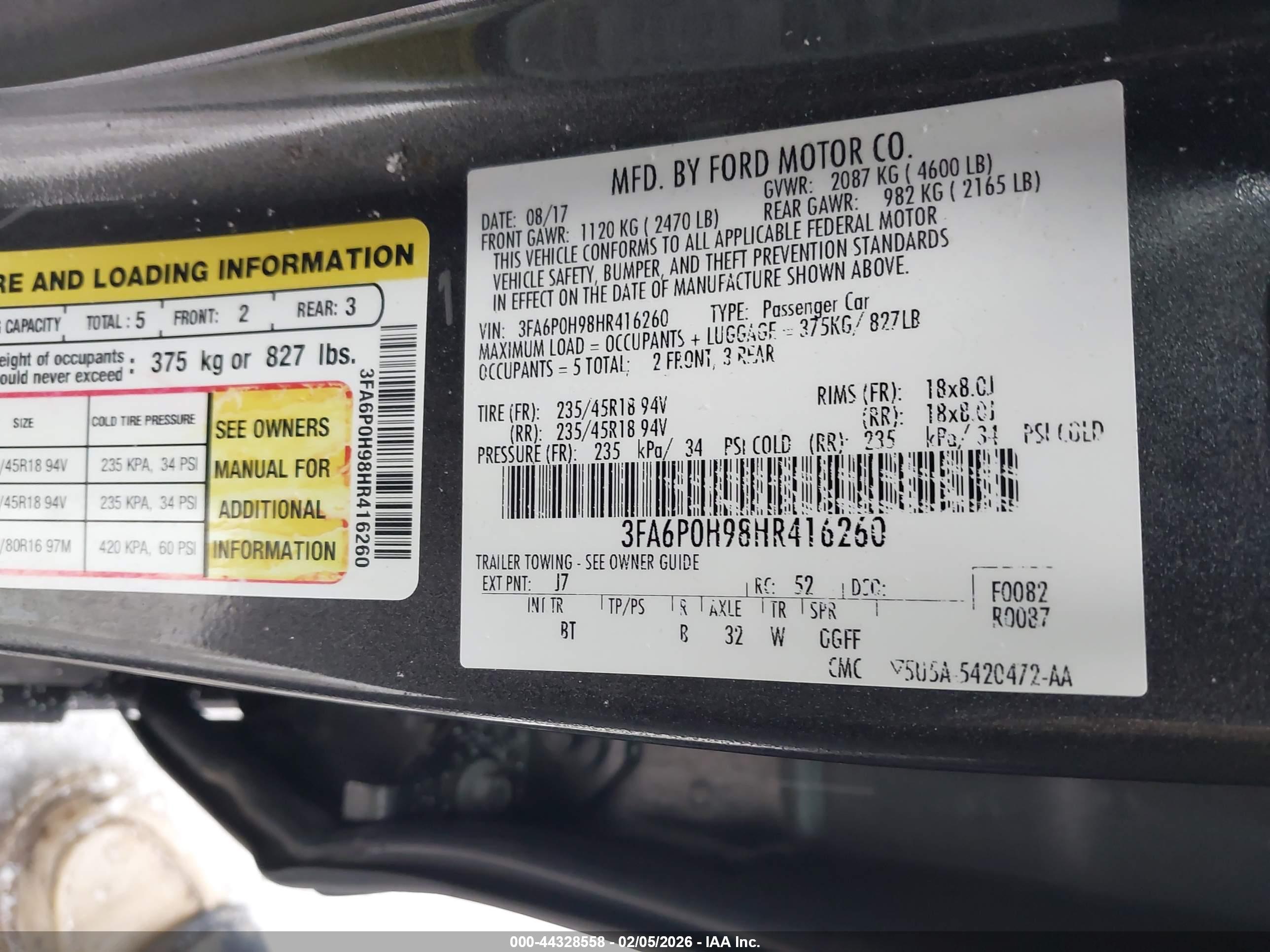 FORD FUSION image 9
