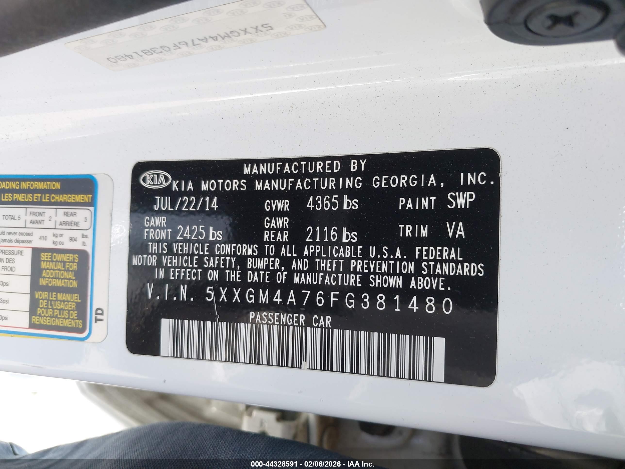 KIA OPTIMA image 9