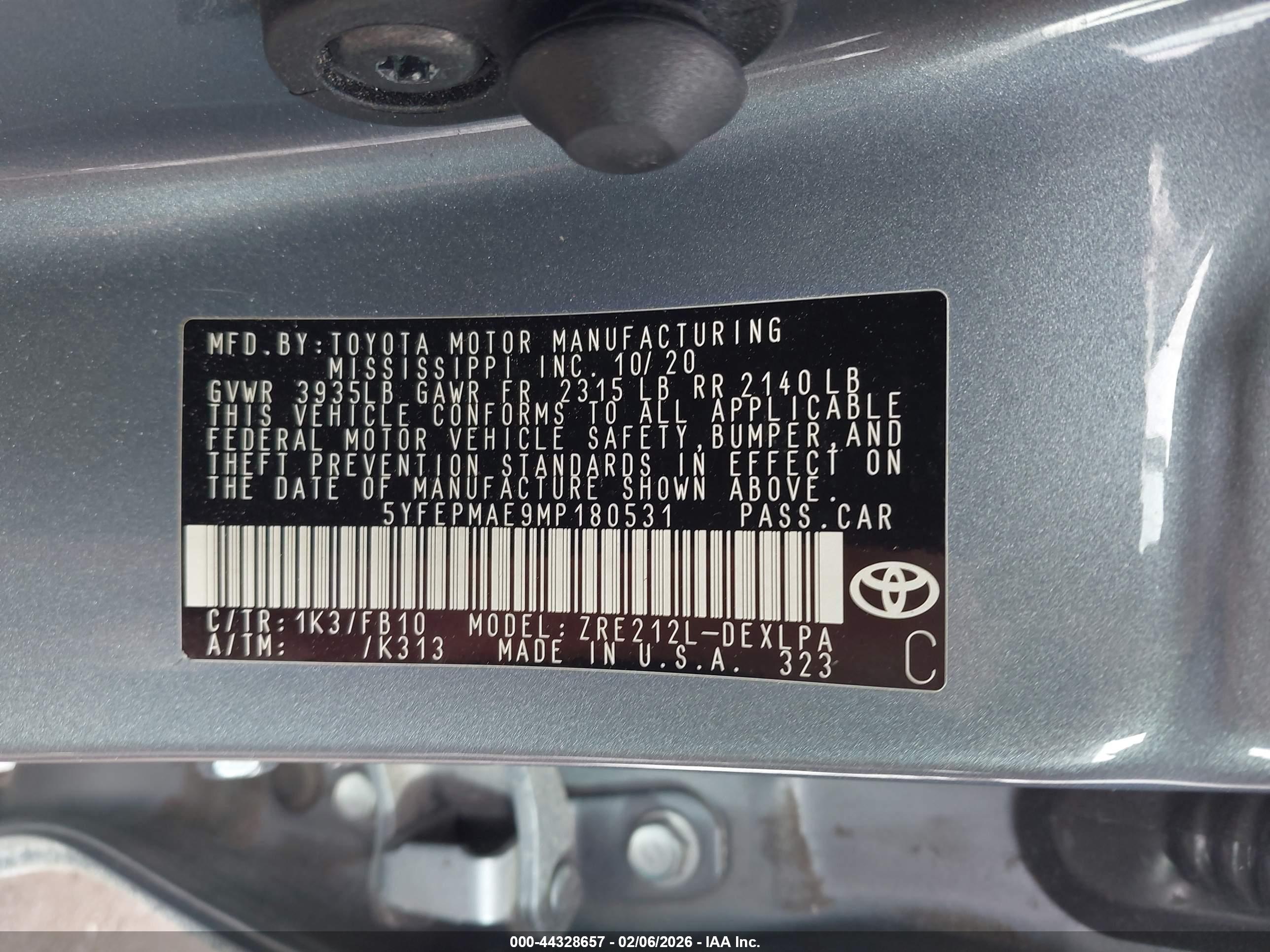 TOYOTA COROLLA image 9