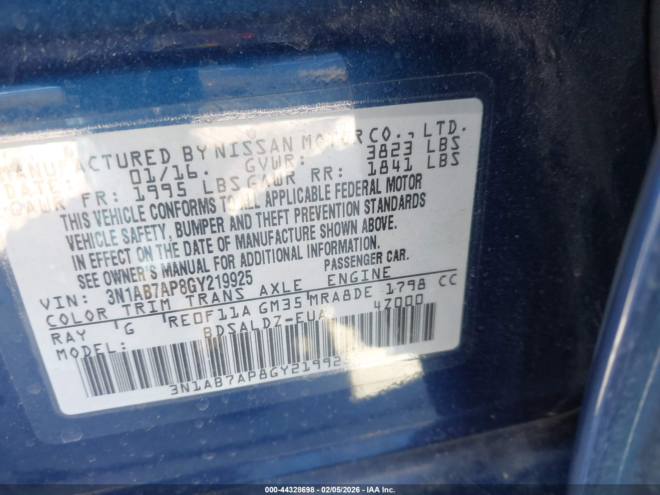NISSAN SENTRA image 9