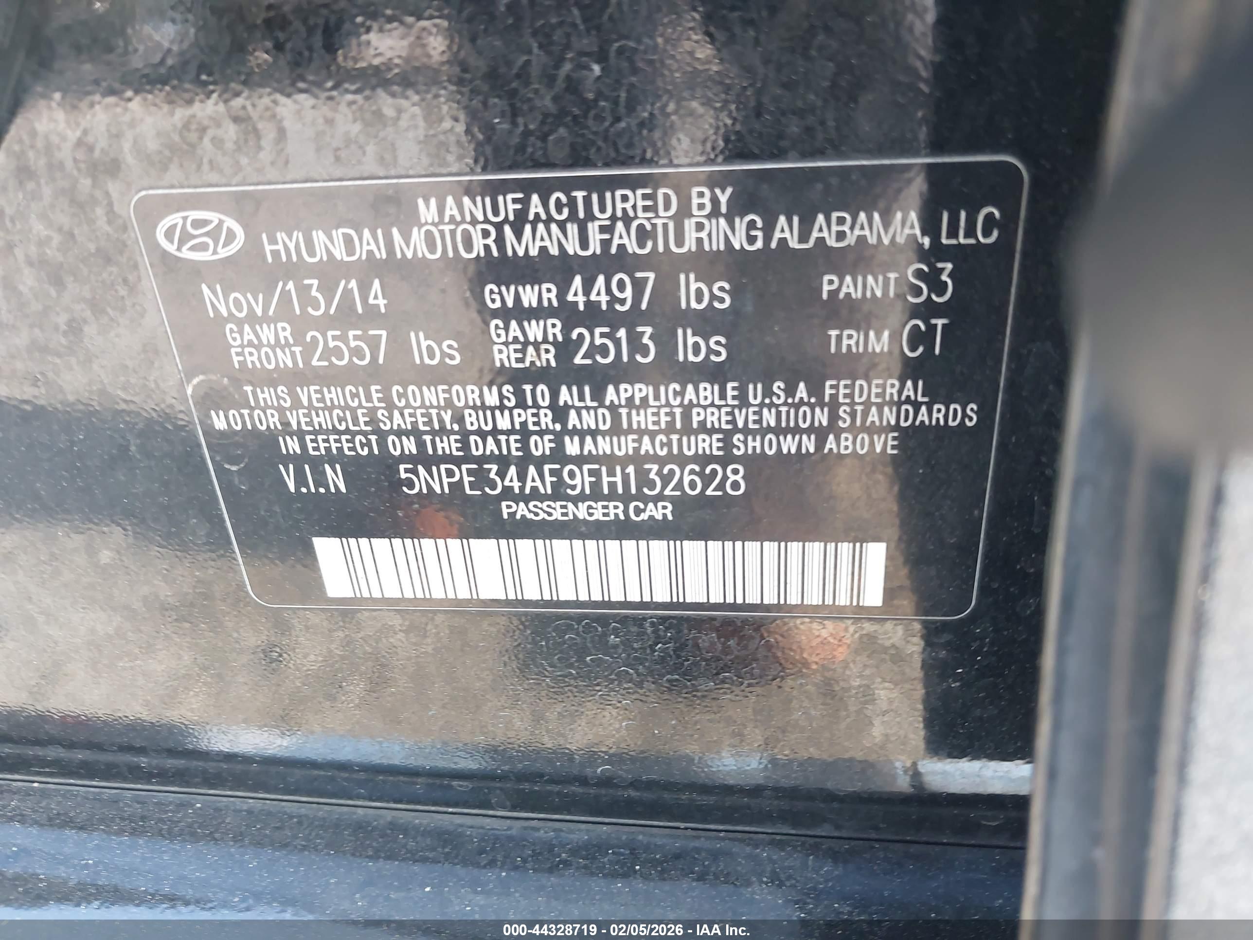 HYUNDAI SONATA image 9