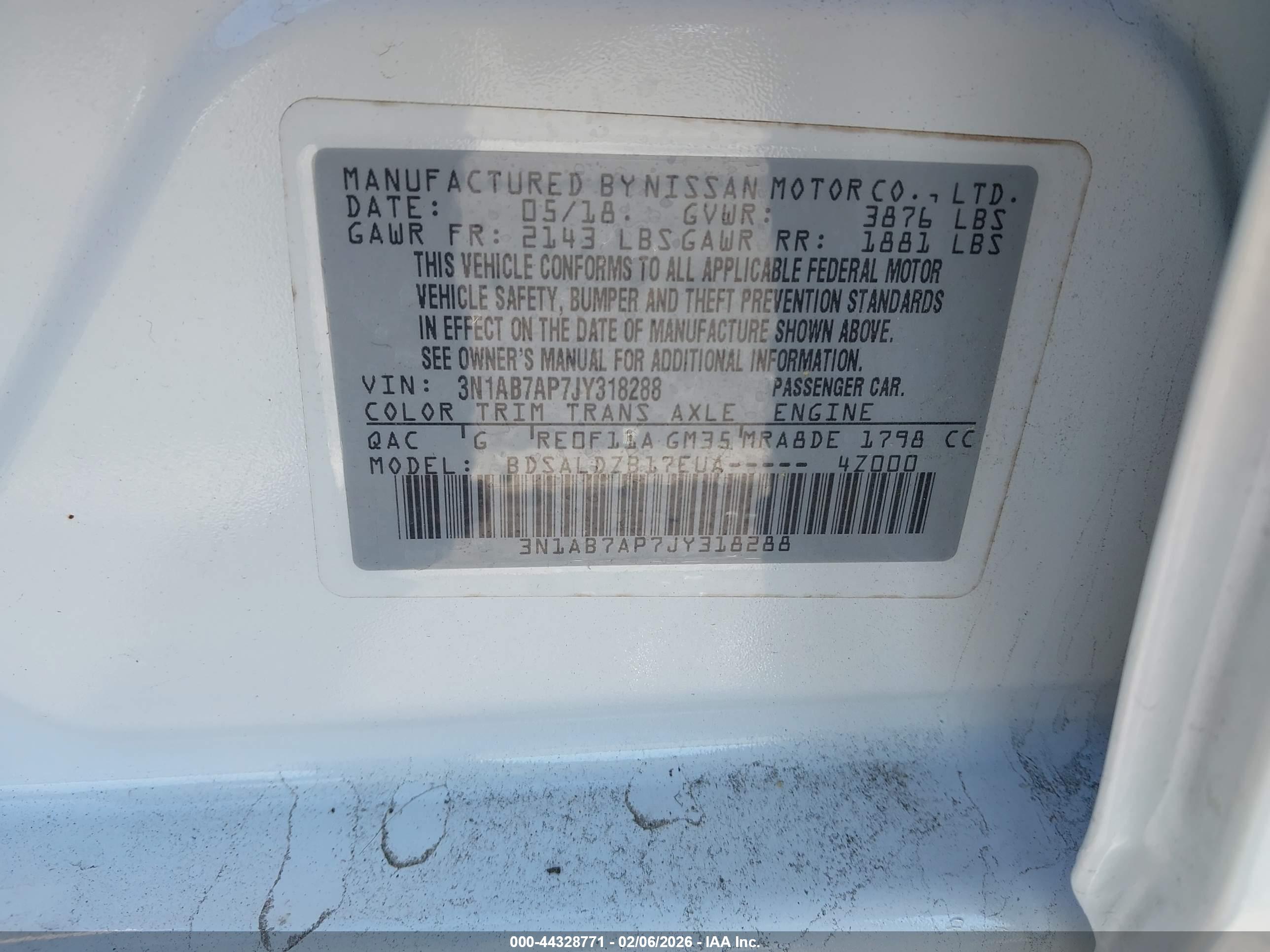NISSAN SENTRA image 9