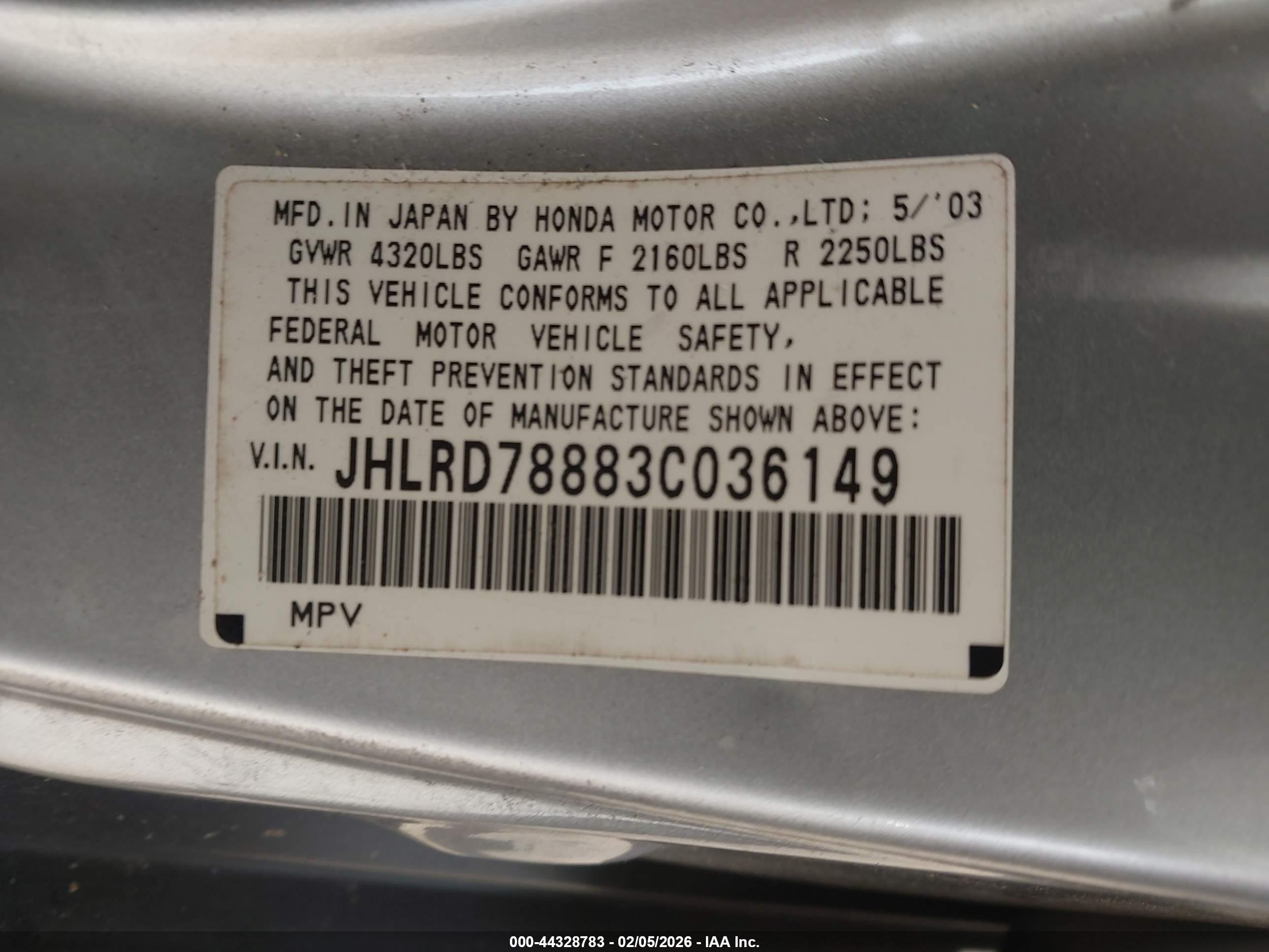 HONDA CR-V image 9