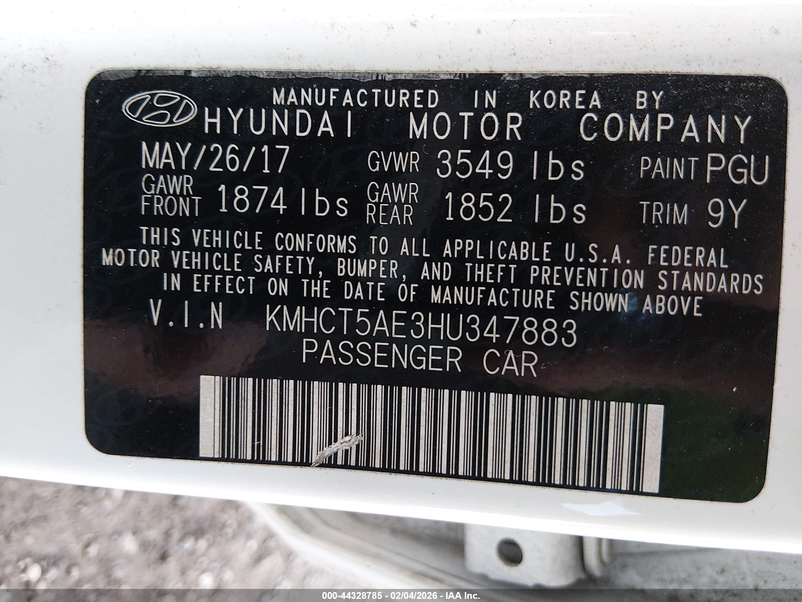 HYUNDAI ACCENT image 9