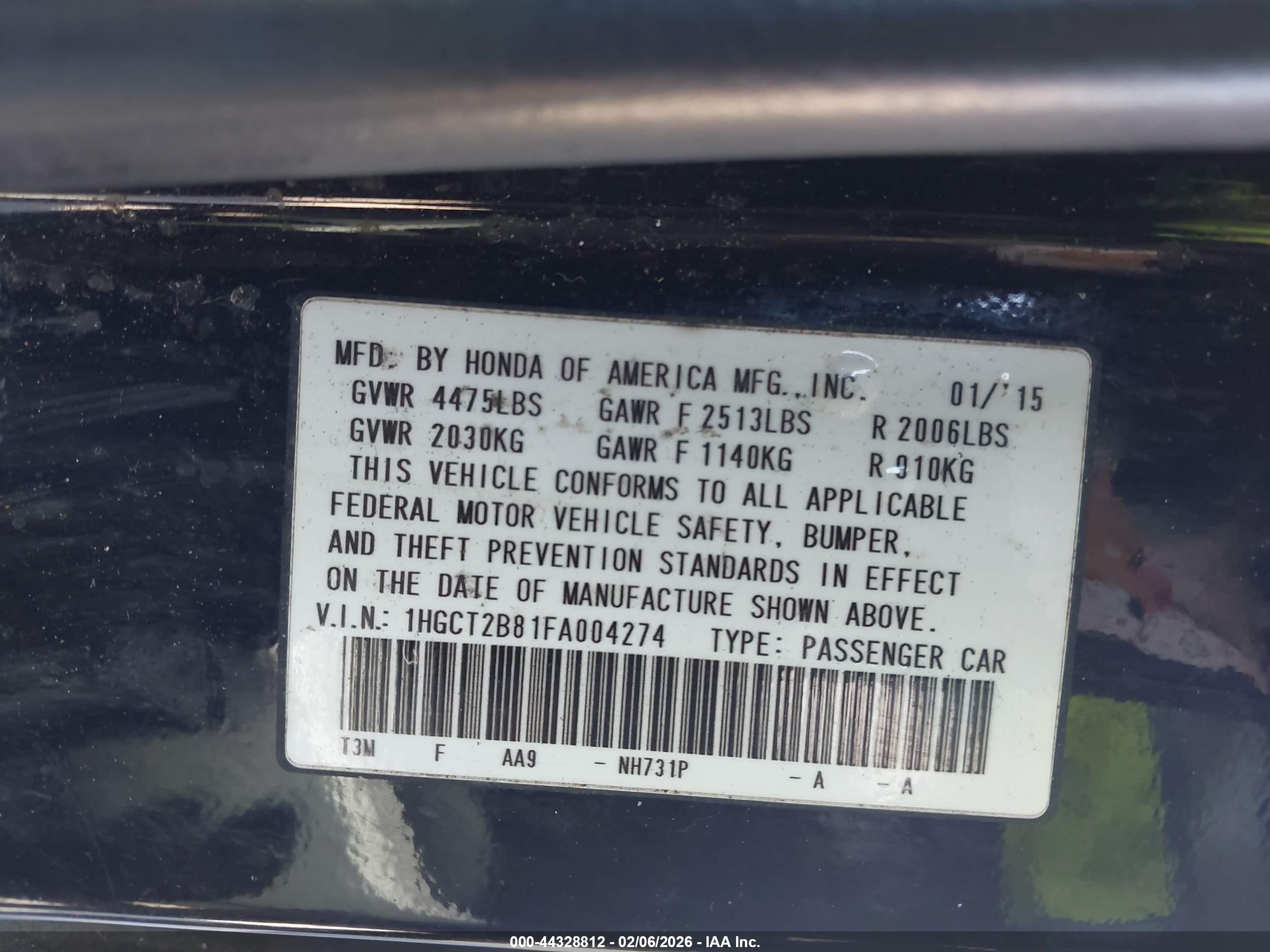 HONDA ACCORD image 9