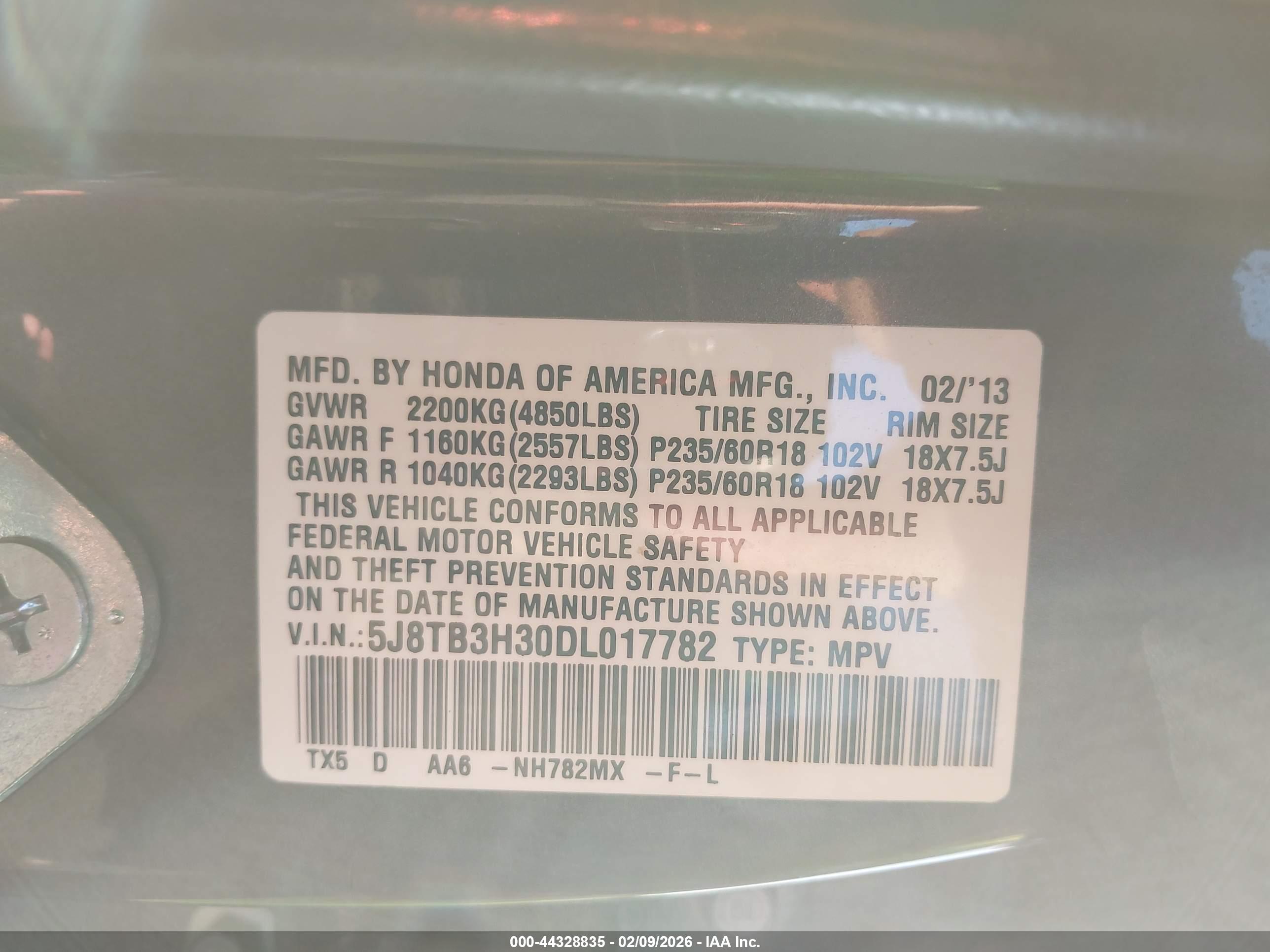 ACURA RDX image 9