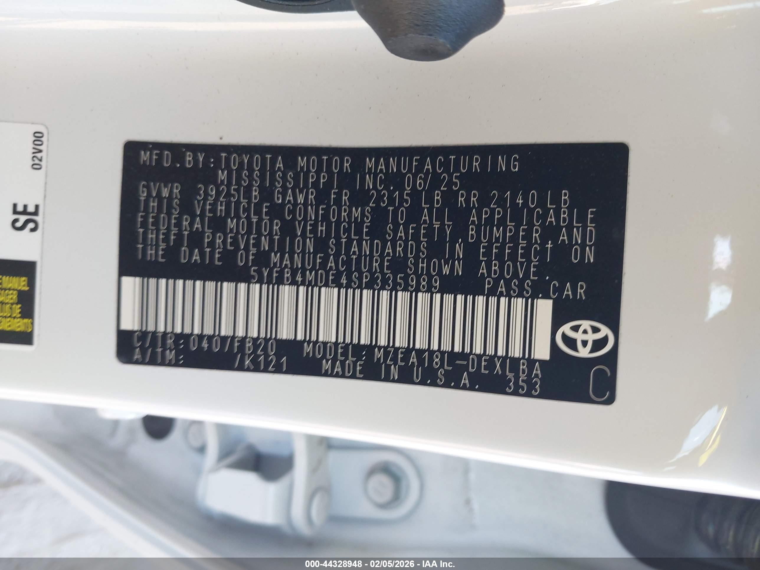 TOYOTA COROLLA image 9