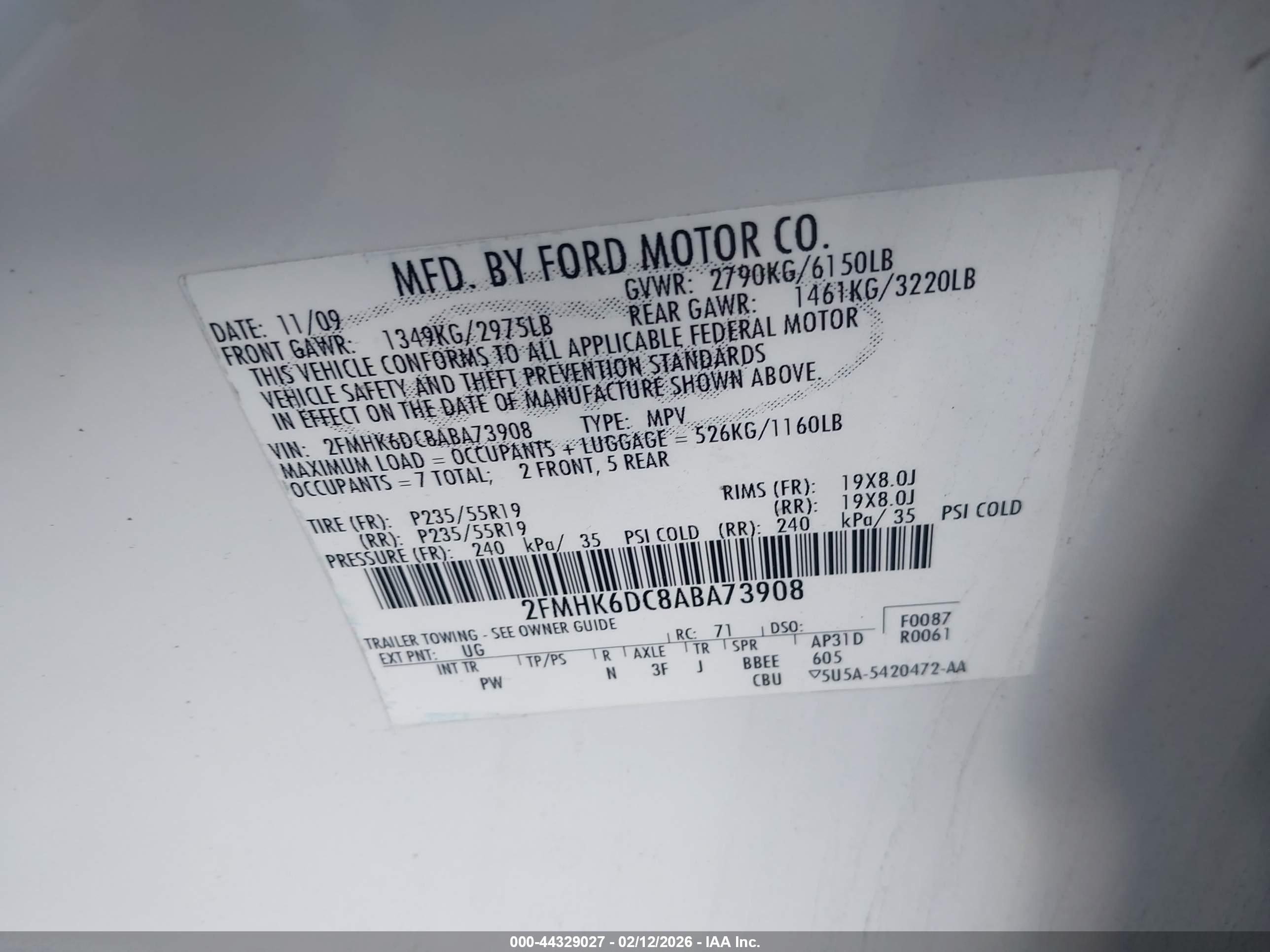 FORD FLEX image 9