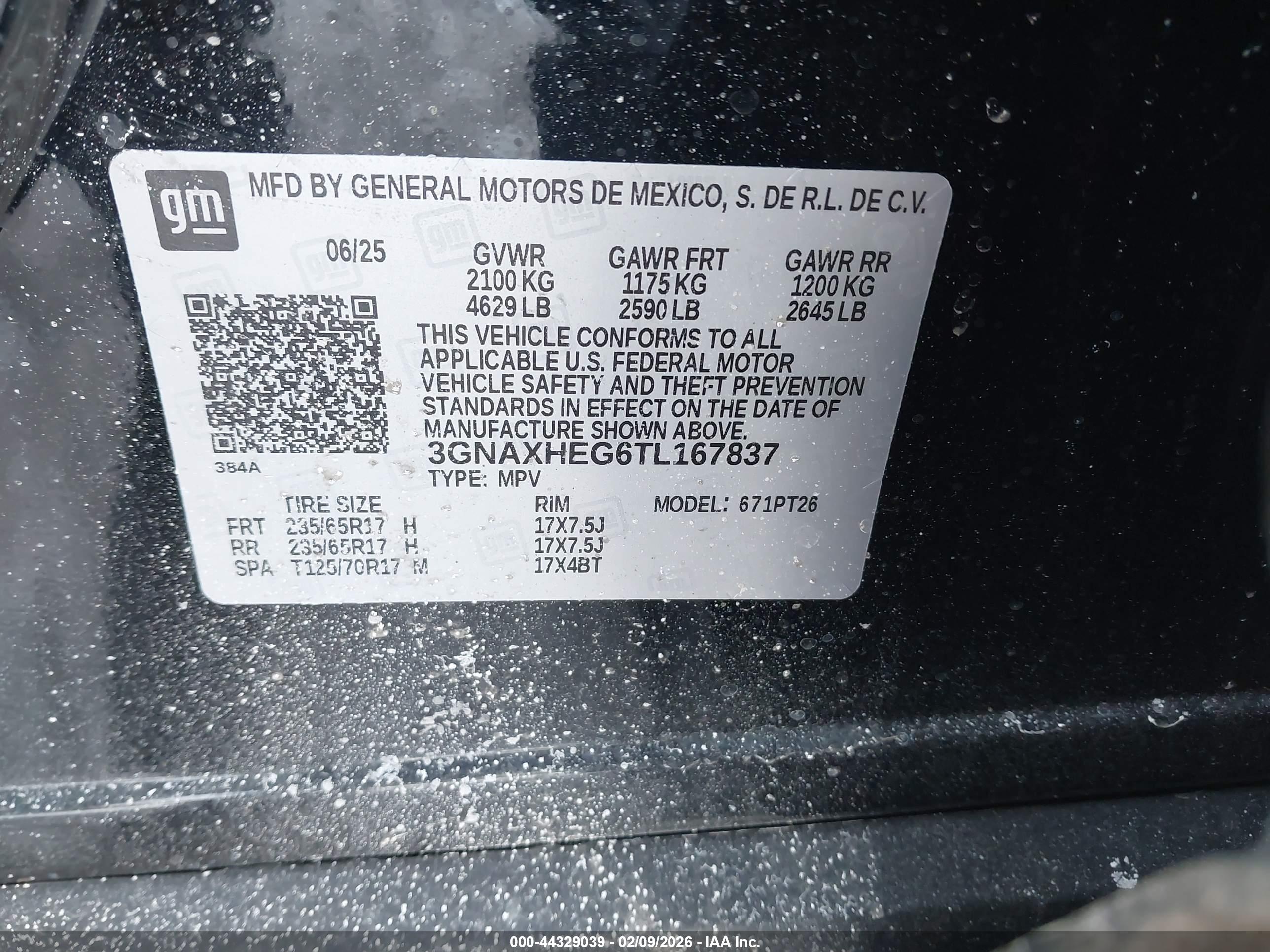 CHEVROLET EQUINOX image 9