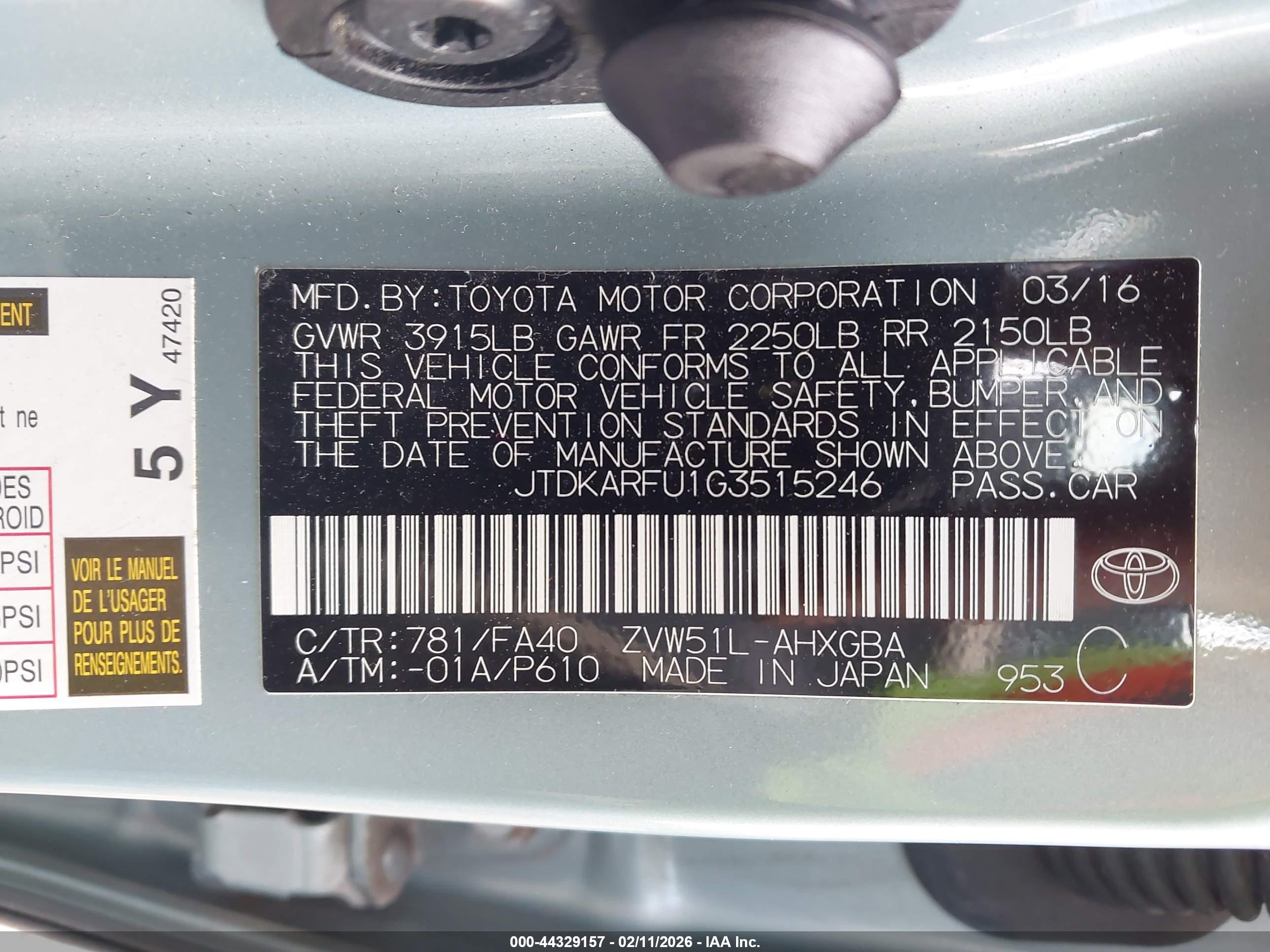TOYOTA PRIUS image 9