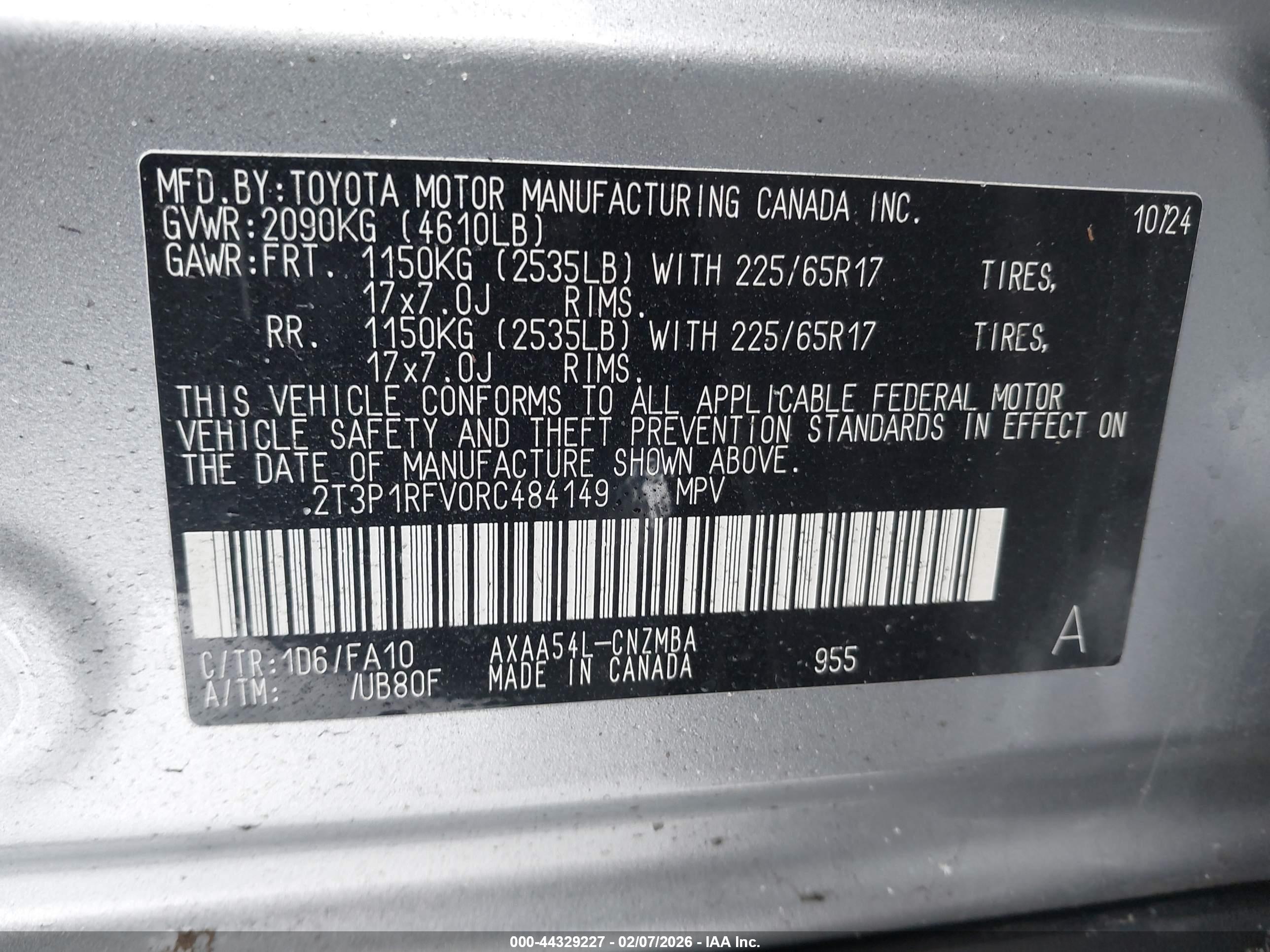 TOYOTA RAV4 image 9