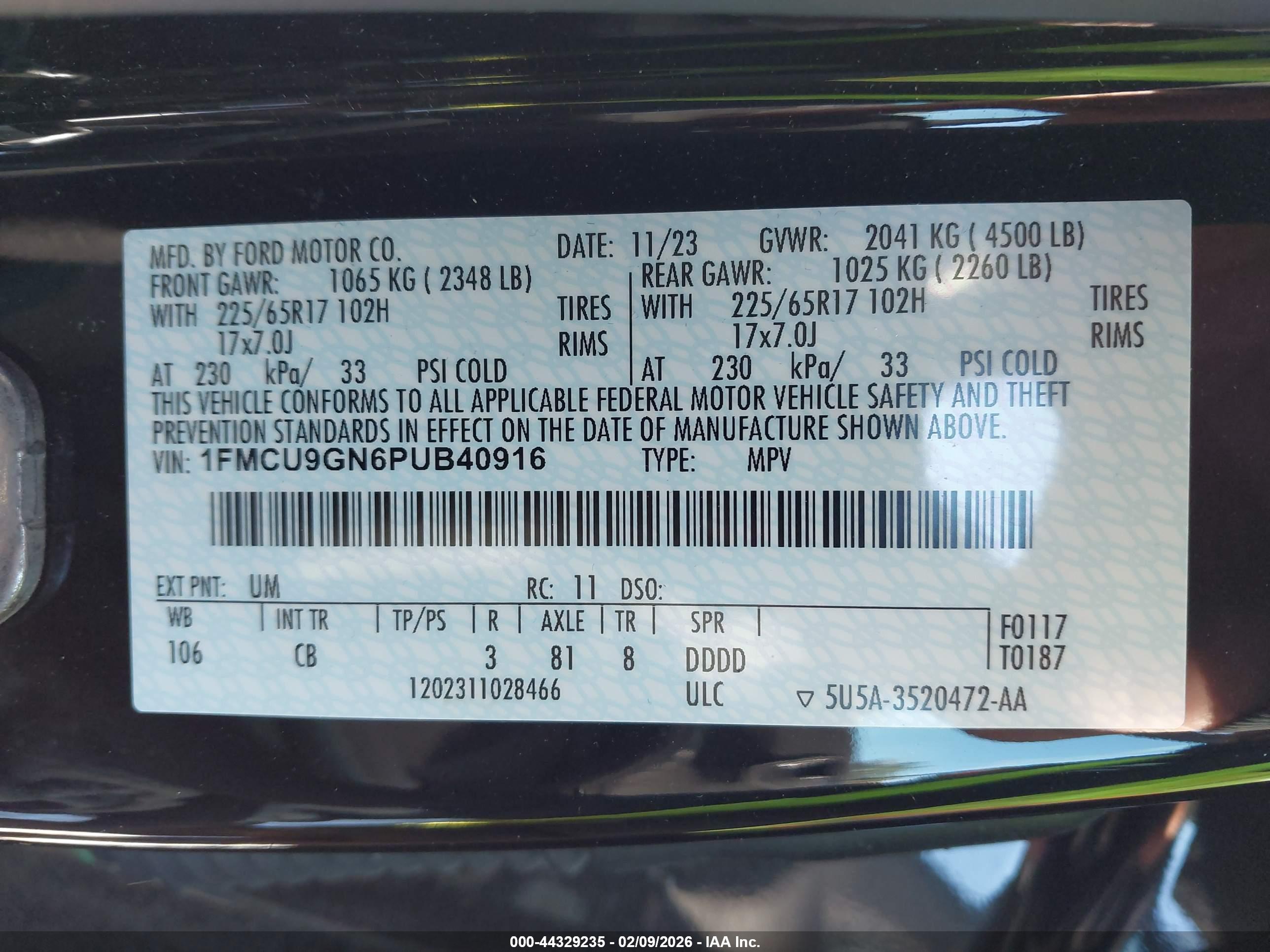 FORD ESCAPE image 9