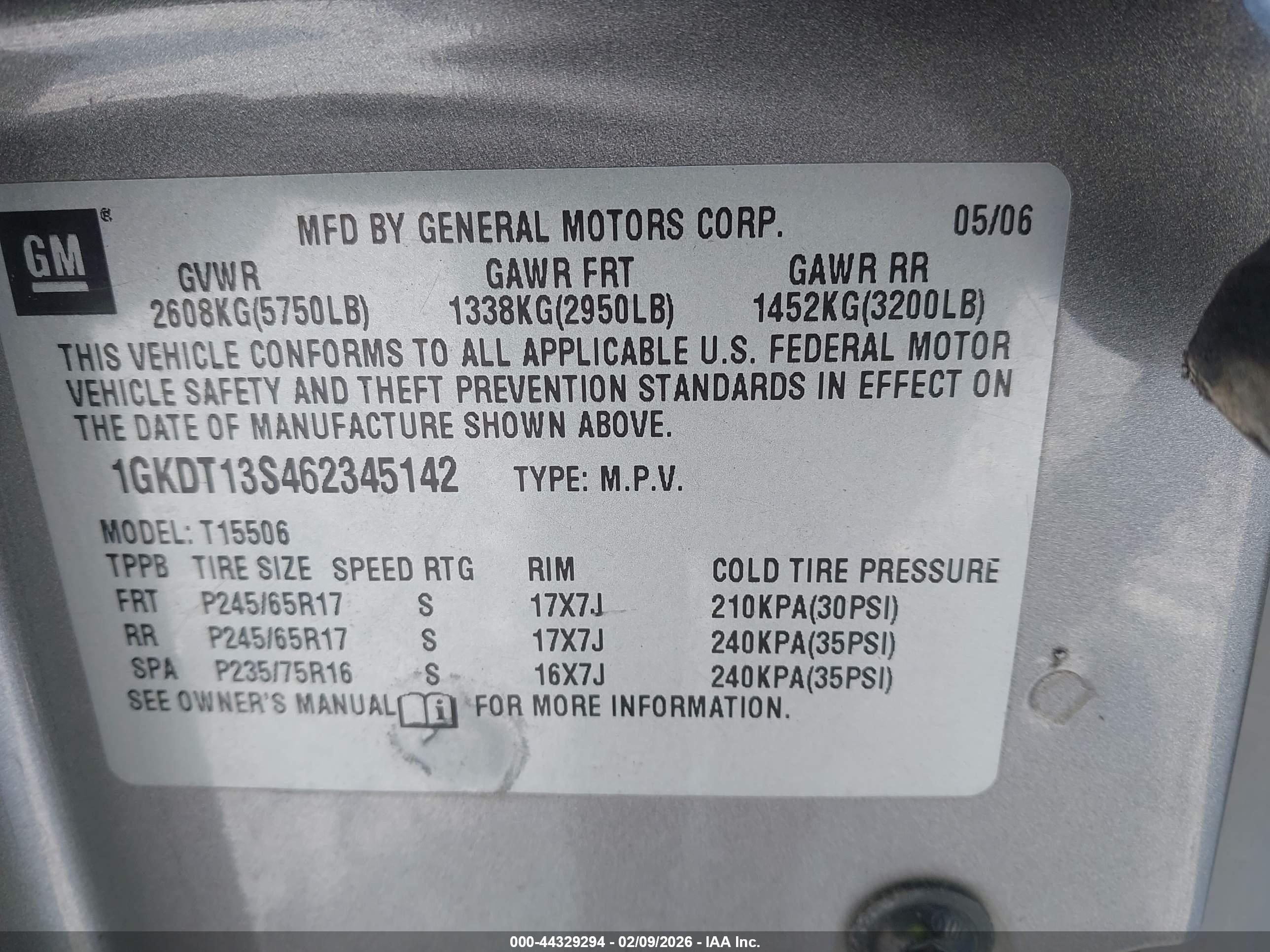GMC ENVOY image 9