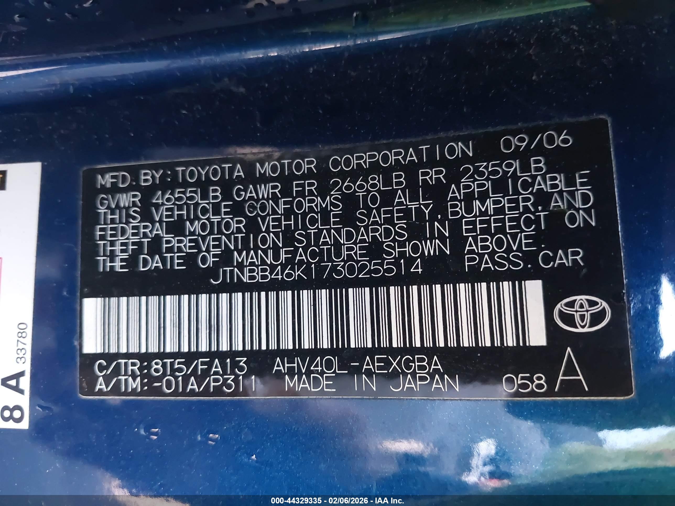 TOYOTA CAMRY image 9