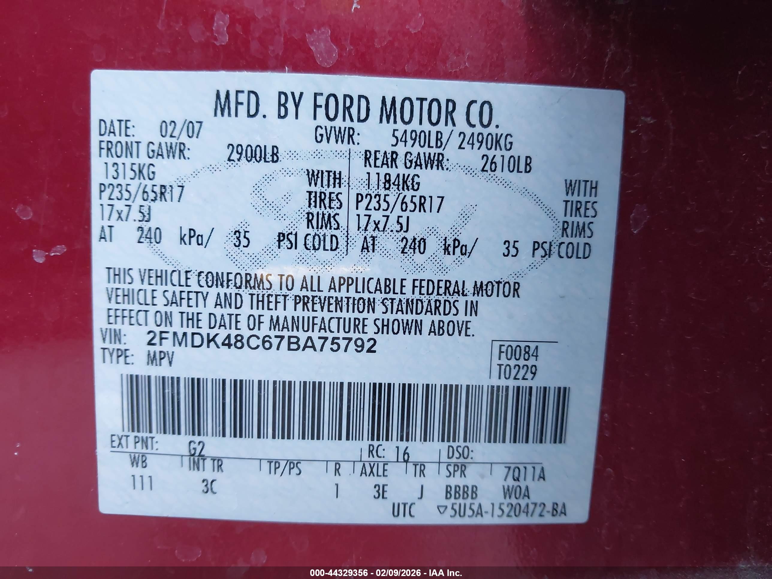 FORD EDGE image 9